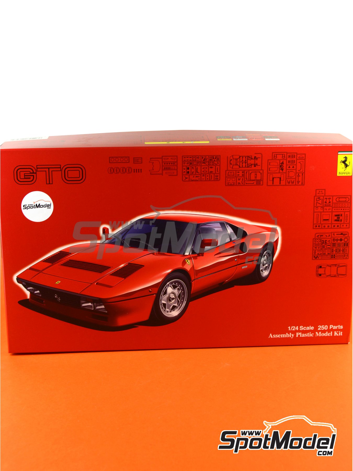 FUJIMI 1/16 Kit Ferrari 288 GTO Super car series 2005 Unassembled BOX DENT 