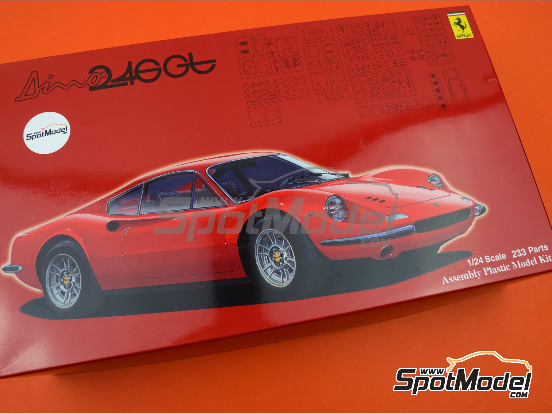 Details about   Fujimi 1/24 Ferrari Dino The Circuit Wolf II Yatabe 170039 