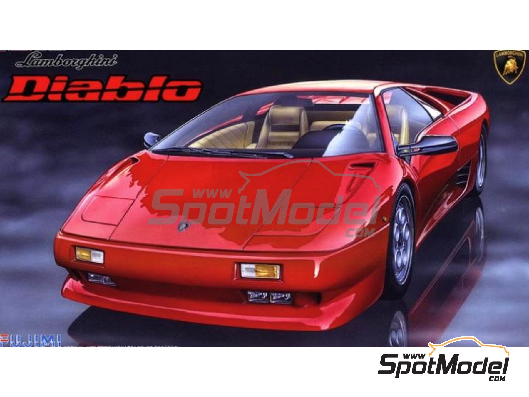 Fujimi 12679: Car scale model kit 1/24 scale - Lamborghini Diablo