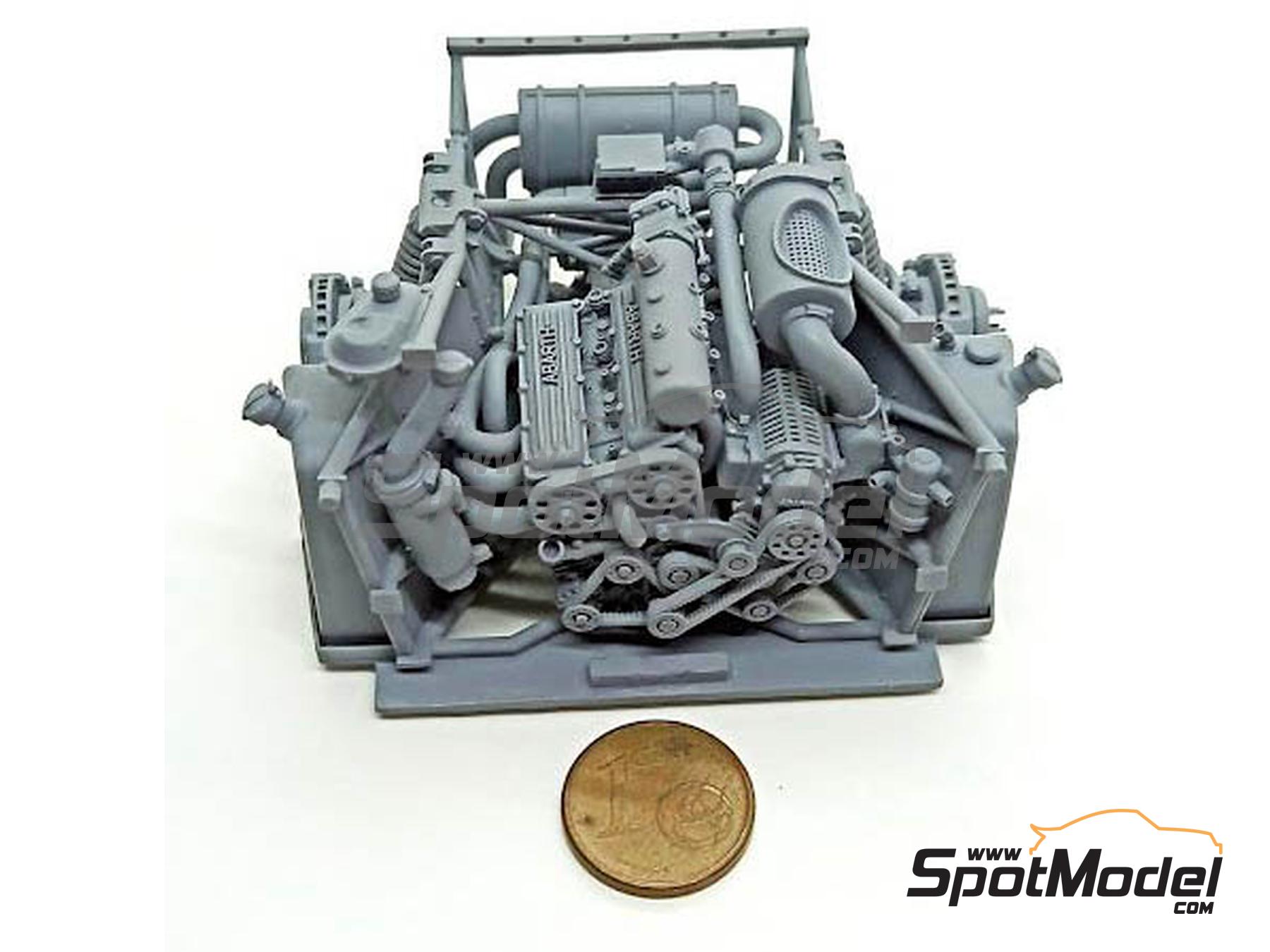 Image 6: Lancia Rally 037 Evo II | Motor en escala&nbsp;1/24 fabricado por GPmodeling (ref.&nbsp;037EVO2)