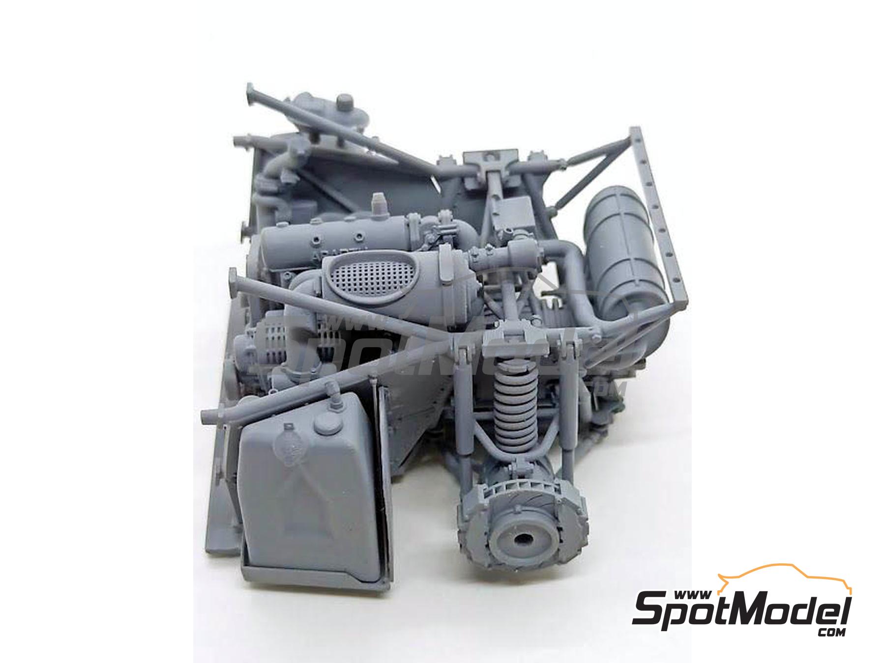 Image 9: Lancia Rally 037 Evo II | Motor en escala&nbsp;1/24 fabricado por GPmodeling (ref.&nbsp;037EVO2)