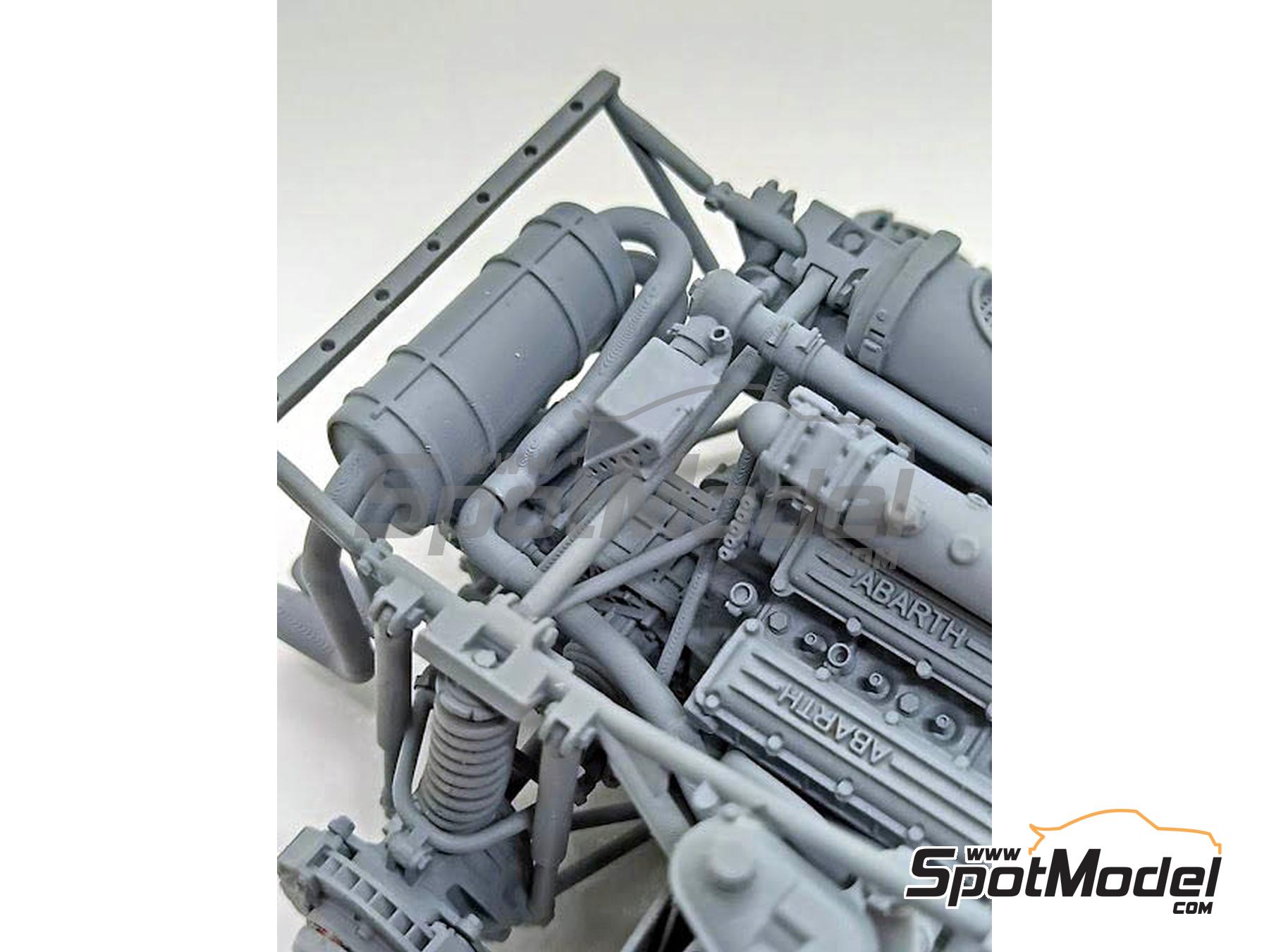 Image 11: Lancia Rally 037 Evo II | Motor en escala&nbsp;1/24 fabricado por GPmodeling (ref.&nbsp;037EVO2)