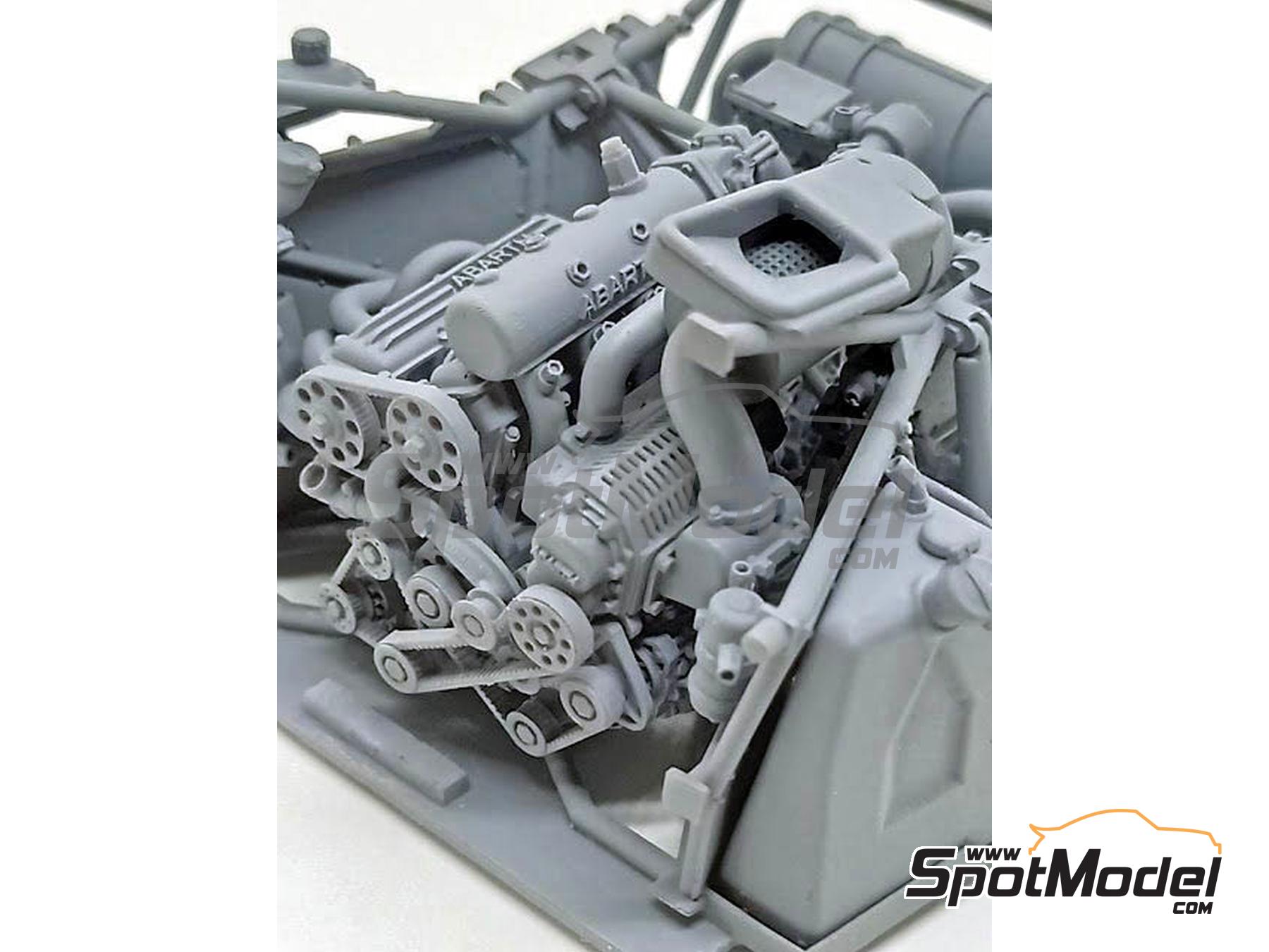 Image 14: Lancia Rally 037 Evo II | Motor en escala&nbsp;1/24 fabricado por GPmodeling (ref.&nbsp;037EVO2)