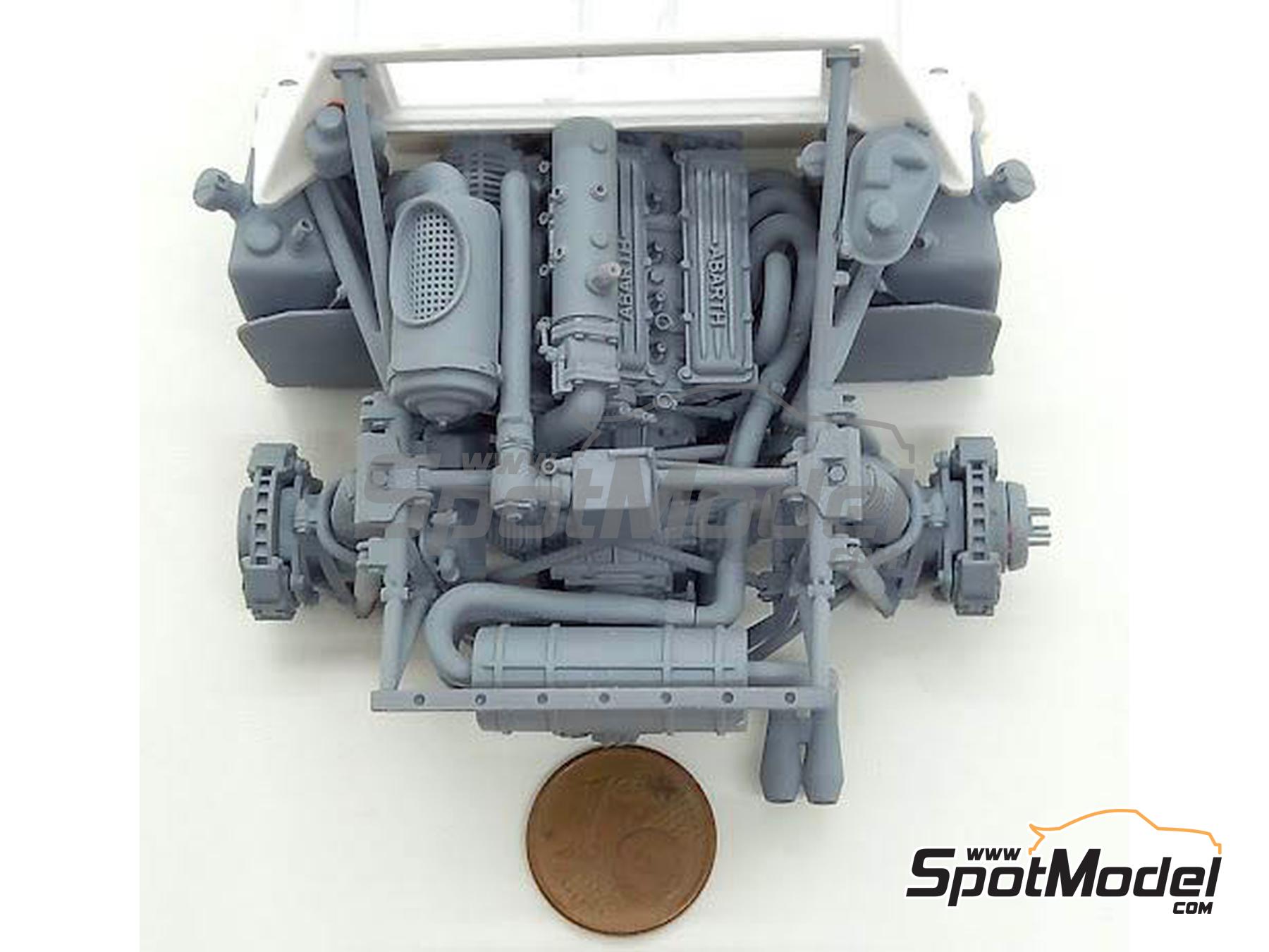 Image 16: Lancia Rally 037 Evo II | Motor en escala&nbsp;1/24 fabricado por GPmodeling (ref.&nbsp;037EVO2)
