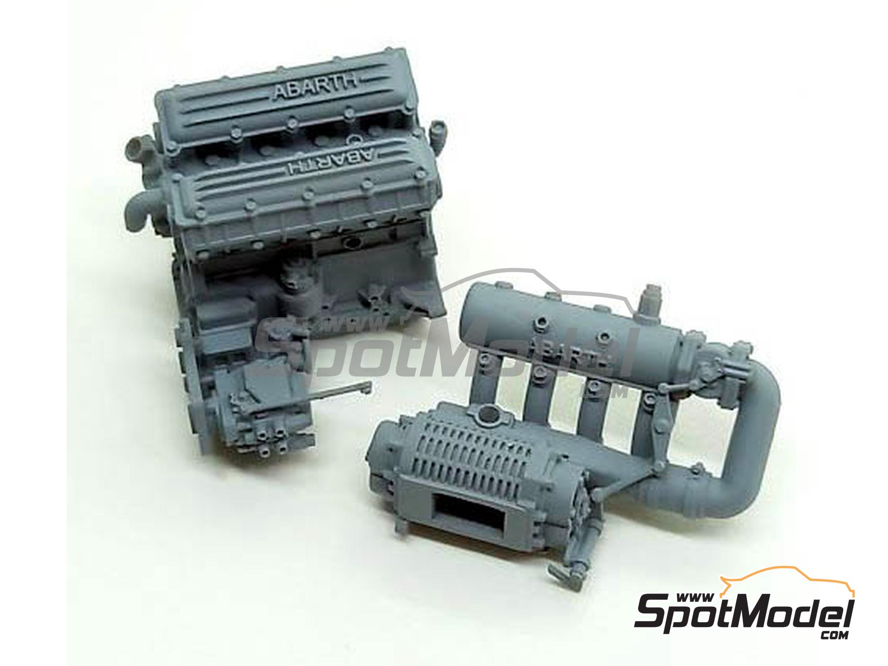 Image 18: Lancia Rally 037 Evo II | Motor en escala&nbsp;1/24 fabricado por GPmodeling (ref.&nbsp;037EVO2)