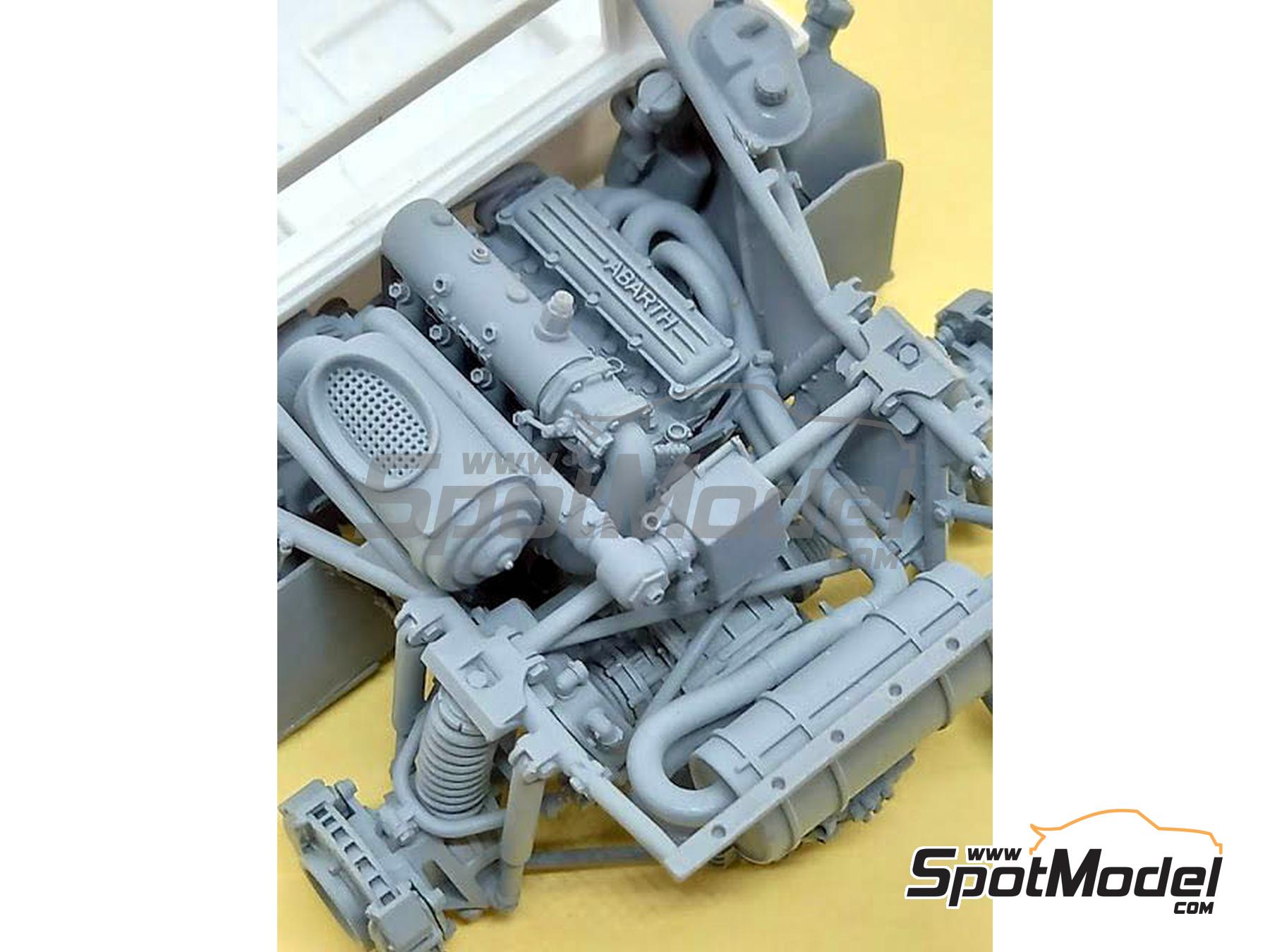 Image 21: Lancia Rally 037 Evo II | Motor en escala&nbsp;1/24 fabricado por GPmodeling (ref.&nbsp;037EVO2)