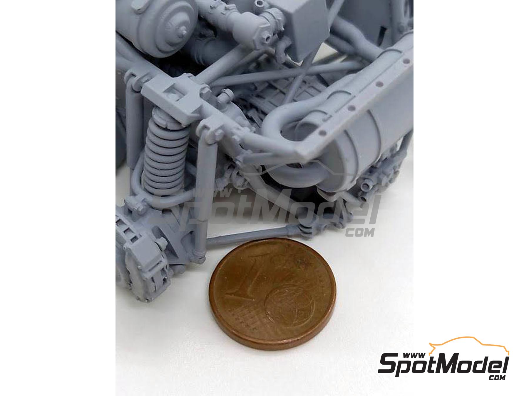 Image 22: Lancia Rally 037 Evo II | Motor en escala&nbsp;1/24 fabricado por GPmodeling (ref.&nbsp;037EVO2)