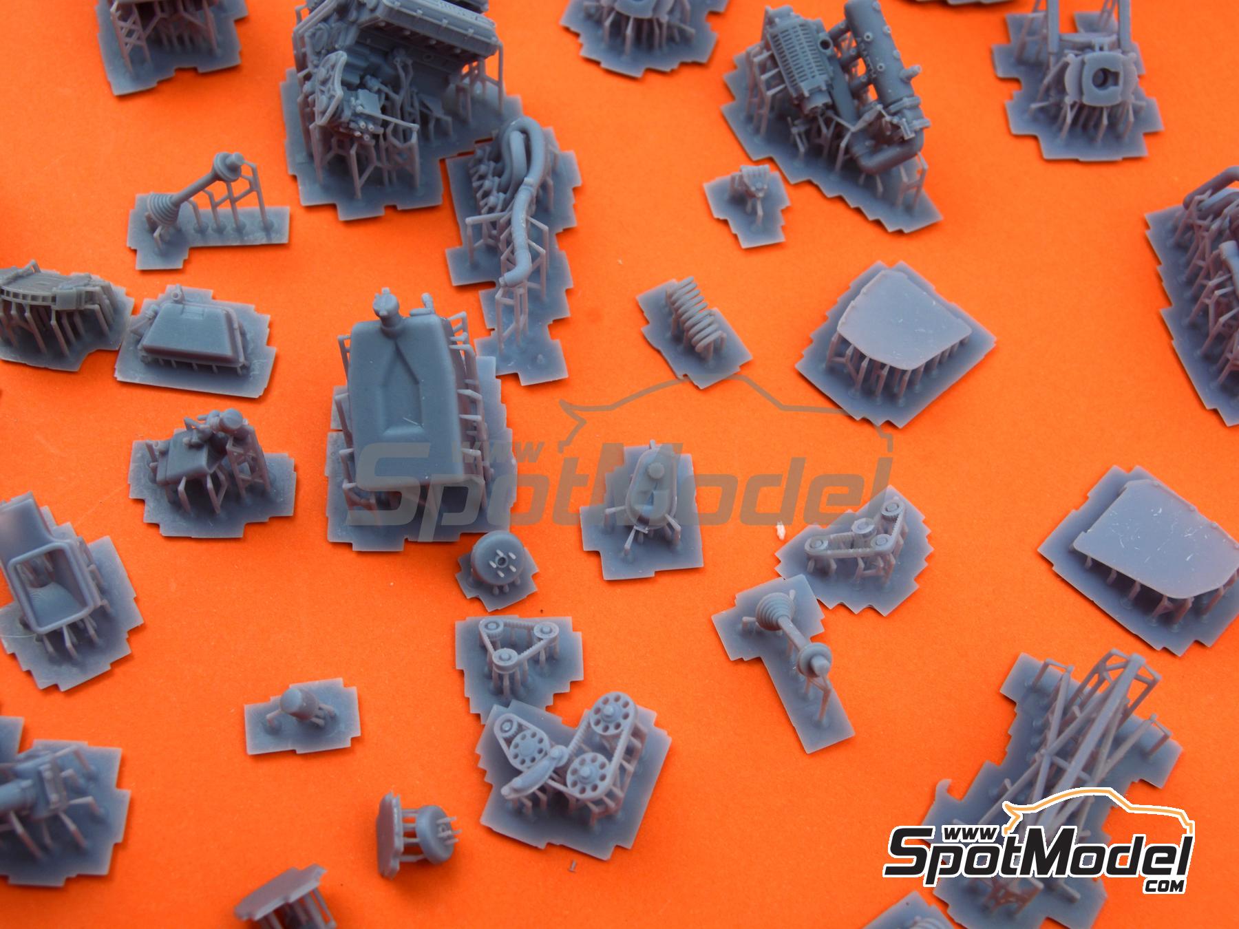 Image 32: Lancia Rally 037 Evo II | Motor en escala&nbsp;1/24 fabricado por GPmodeling (ref.&nbsp;037EVO2)