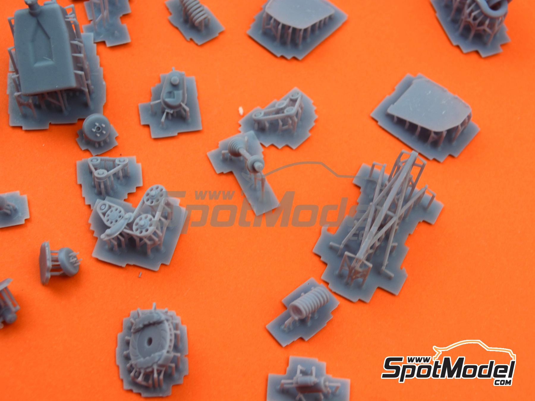 Image 33: Lancia Rally 037 Evo II | Motor en escala&nbsp;1/24 fabricado por GPmodeling (ref.&nbsp;037EVO2)