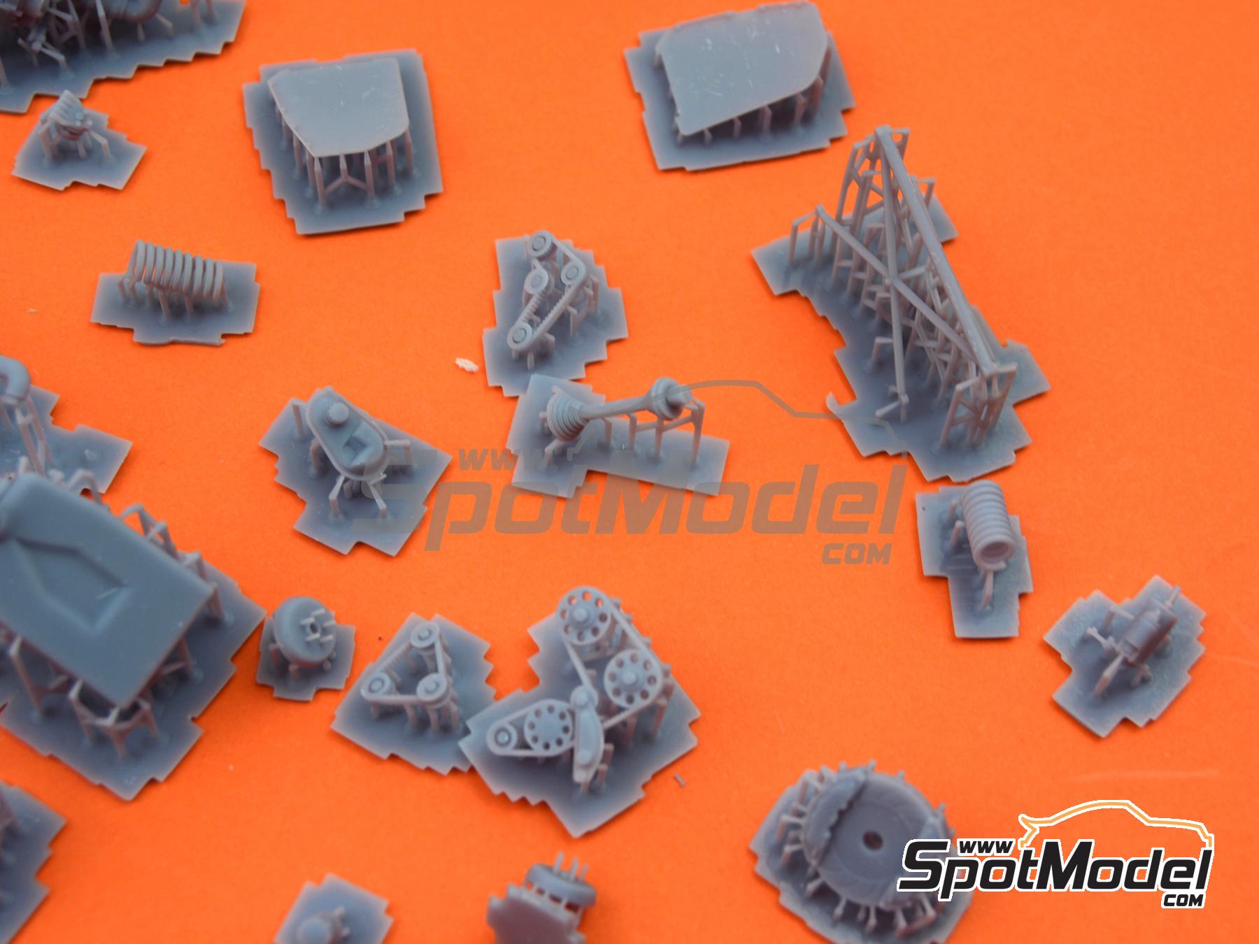 Image 34: Lancia Rally 037 Evo II | Motor en escala&nbsp;1/24 fabricado por GPmodeling (ref.&nbsp;037EVO2)