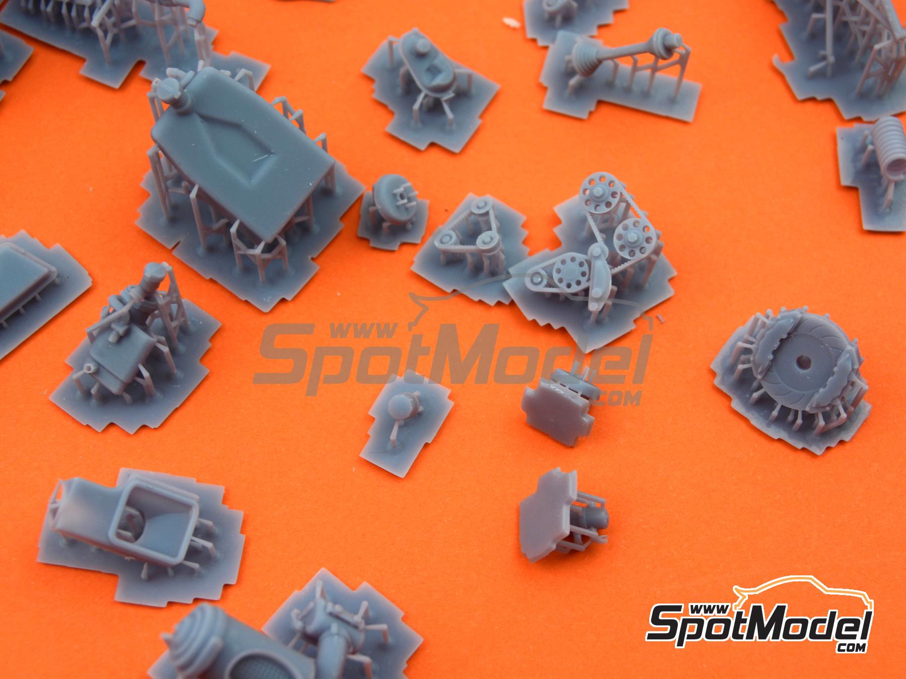 Image 35: Lancia Rally 037 Evo II | Motor en escala&nbsp;1/24 fabricado por GPmodeling (ref.&nbsp;037EVO2)