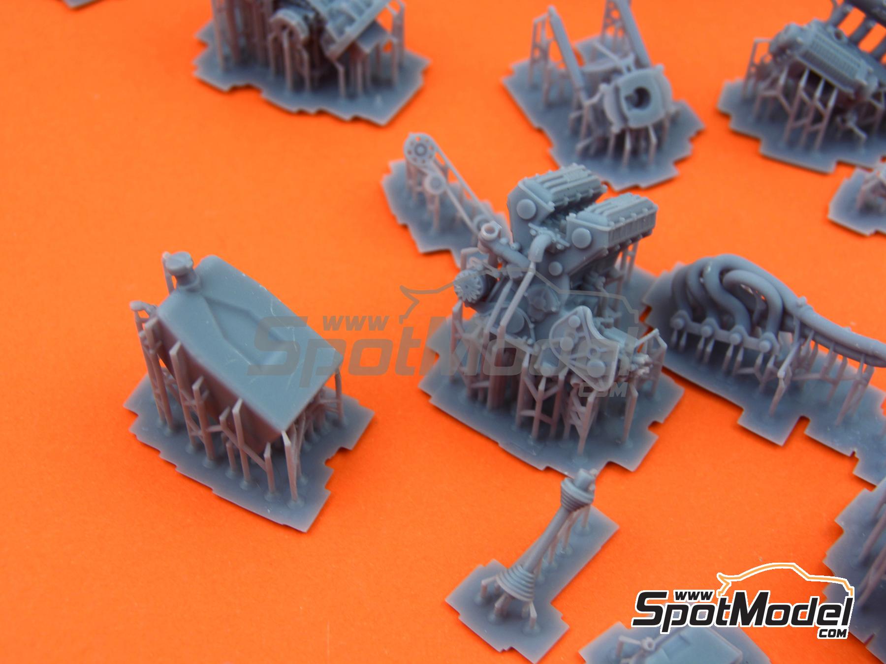 Image 38: Lancia Rally 037 Evo II | Motor en escala&nbsp;1/24 fabricado por GPmodeling (ref.&nbsp;037EVO2)