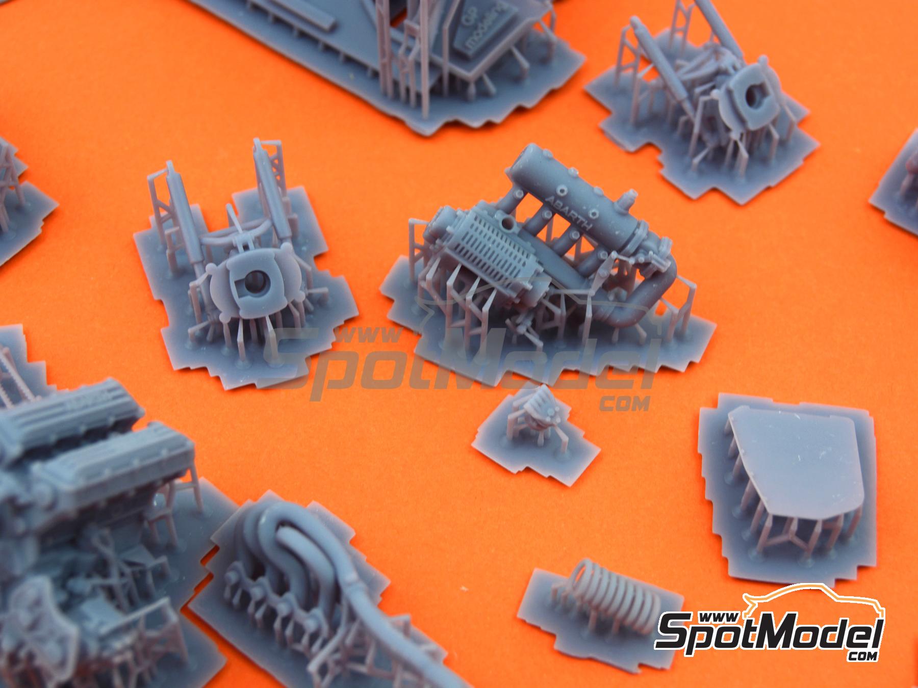 Image 40: Lancia Rally 037 Evo II | Motor en escala&nbsp;1/24 fabricado por GPmodeling (ref.&nbsp;037EVO2)