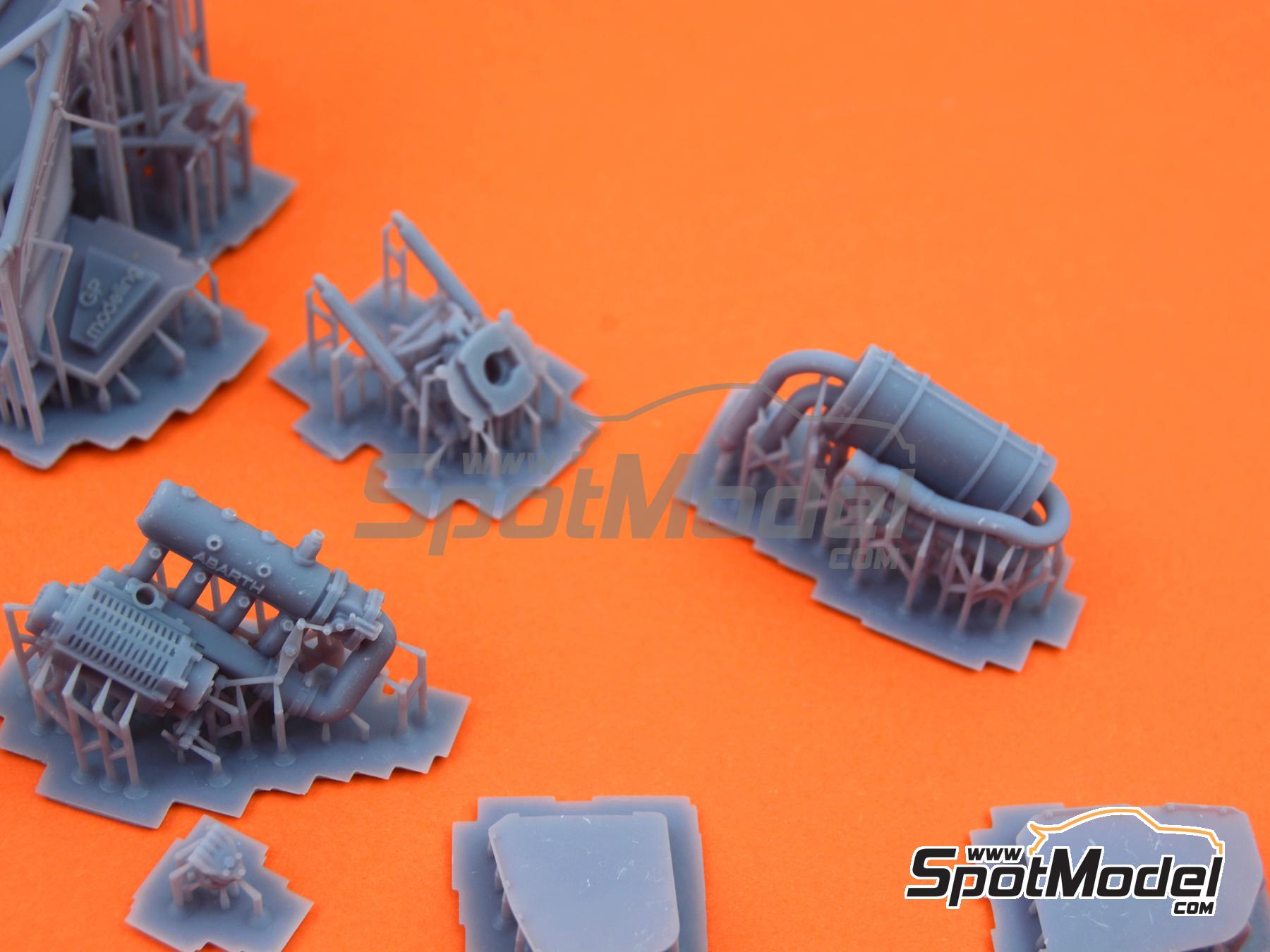 Image 41: Lancia Rally 037 Evo II | Motor en escala&nbsp;1/24 fabricado por GPmodeling (ref.&nbsp;037EVO2)