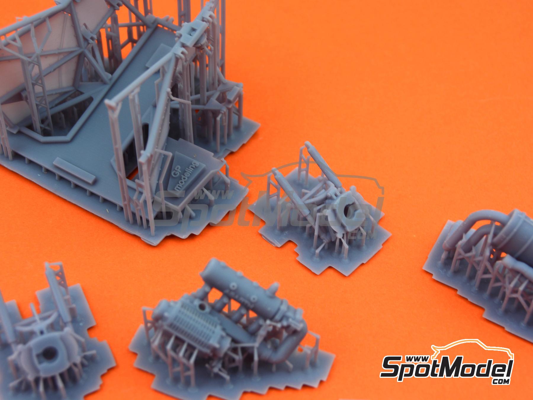 Image 42: Lancia Rally 037 Evo II | Motor en escala&nbsp;1/24 fabricado por GPmodeling (ref.&nbsp;037EVO2)