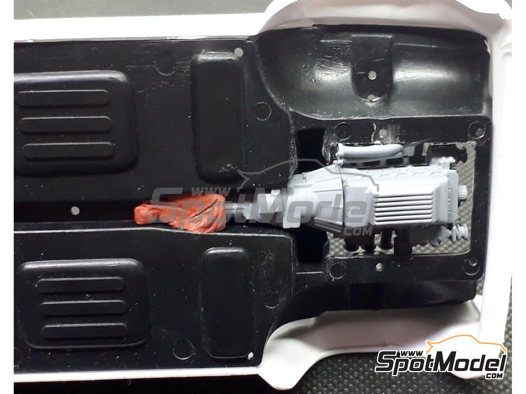 Image 17: Fiat 131 Abarth Group 4 | Engine in 1/24 scale manufactured by GPmodeling (ref.&nbsp;131ITA124)