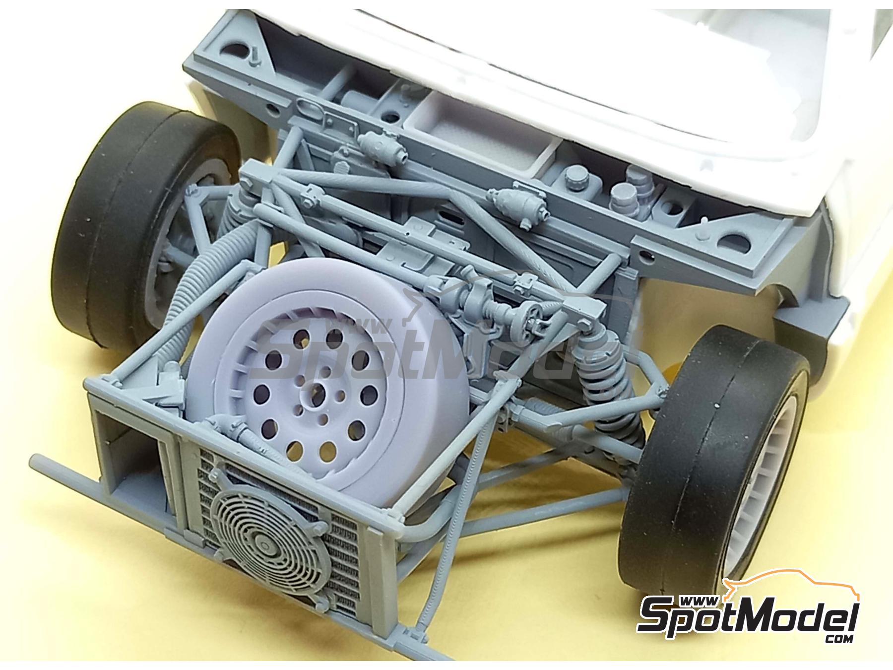 Image 23: Lancia 037 Rally Evo II | Set de mejora y detallado en escala 1/24 fabricado por GPmodeling (ref. A037EVO2)