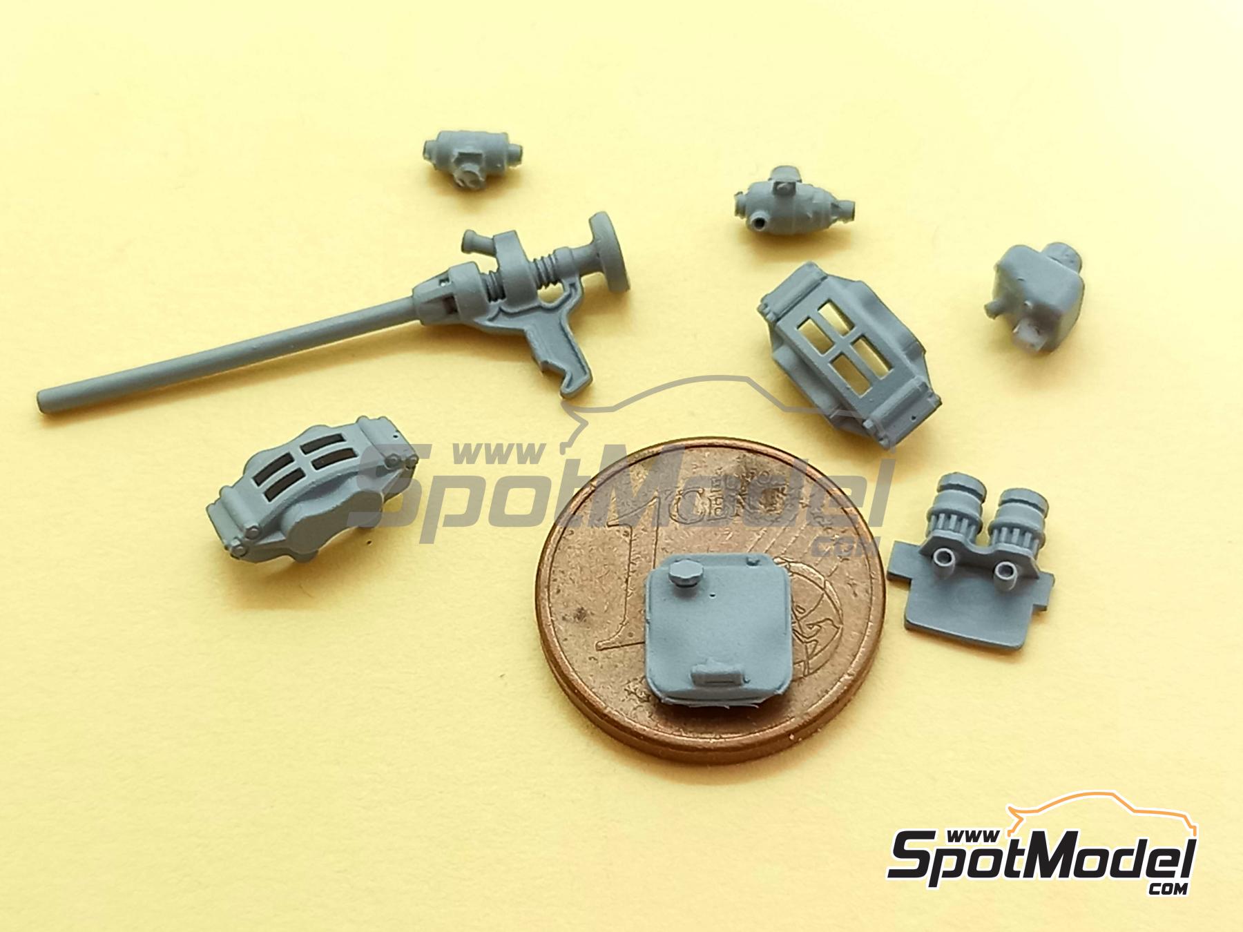 Image 33: Lancia 037 Rally Evo II | Set de mejora y detallado en escala 1/24 fabricado por GPmodeling (ref. A037EVO2)