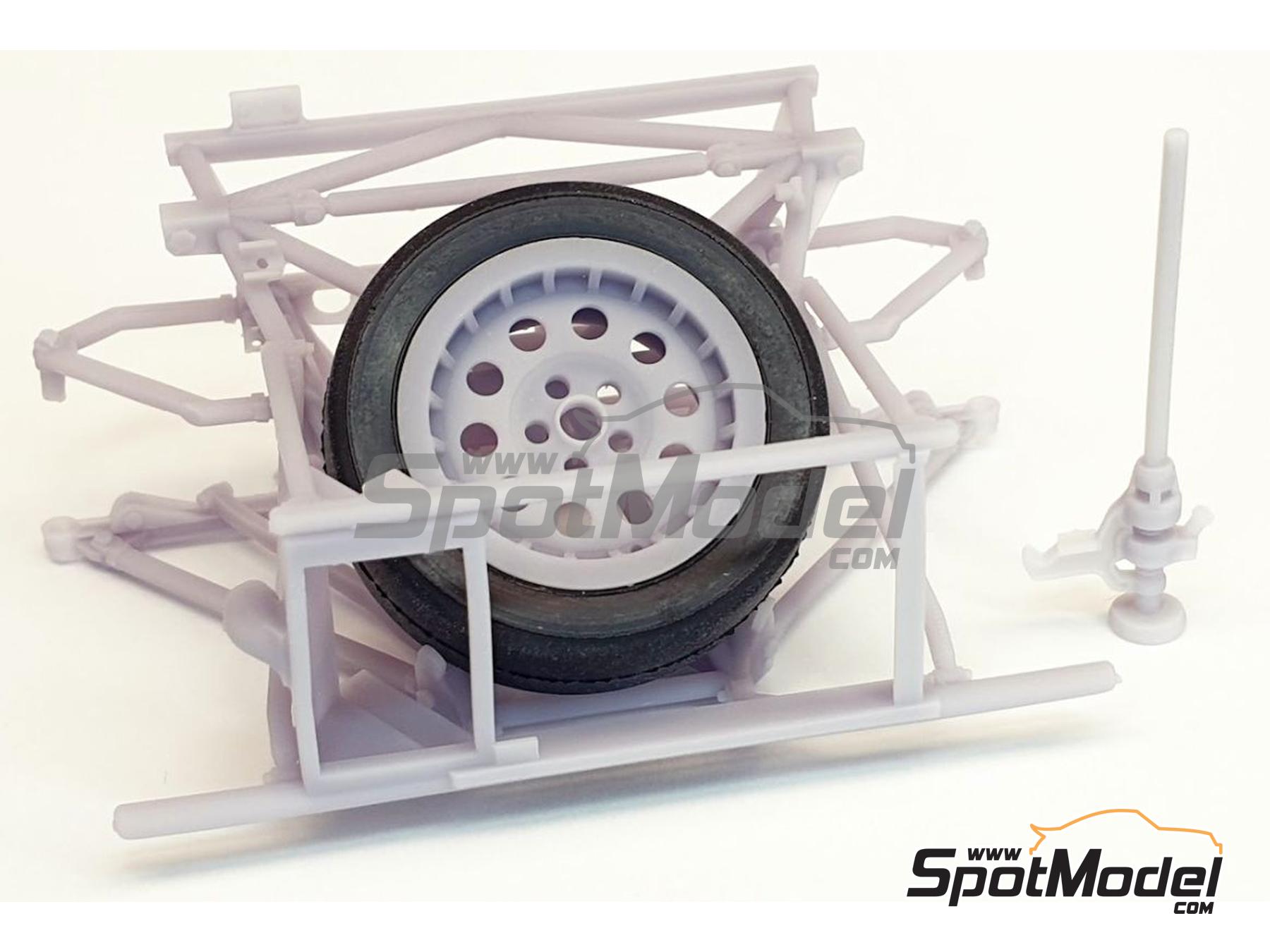 Image 41: Lancia 037 Rally Evo II | Set de mejora y detallado en escala 1/24 fabricado por GPmodeling (ref. A037EVO2)