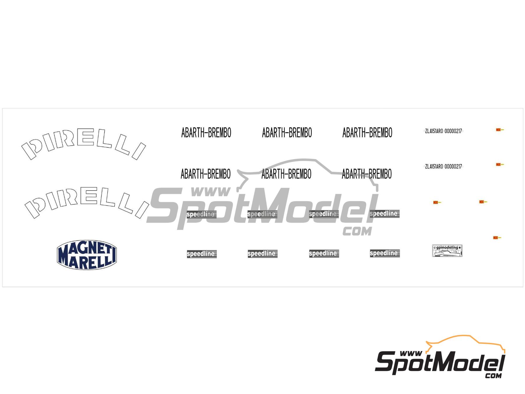 Image 44: Lancia 037 Rally Evo II | Set de mejora y detallado en escala 1/24 fabricado por GPmodeling (ref. A037EVO2)