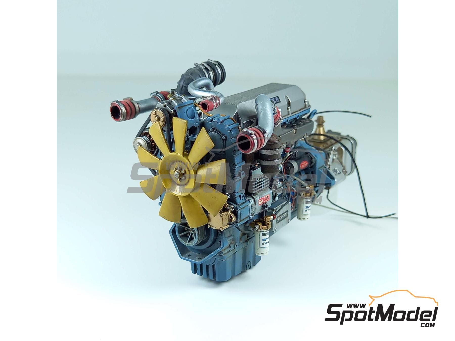 GPmodeling DD60: Engine 1/24 scale - Peterbilt Detroit Diesel