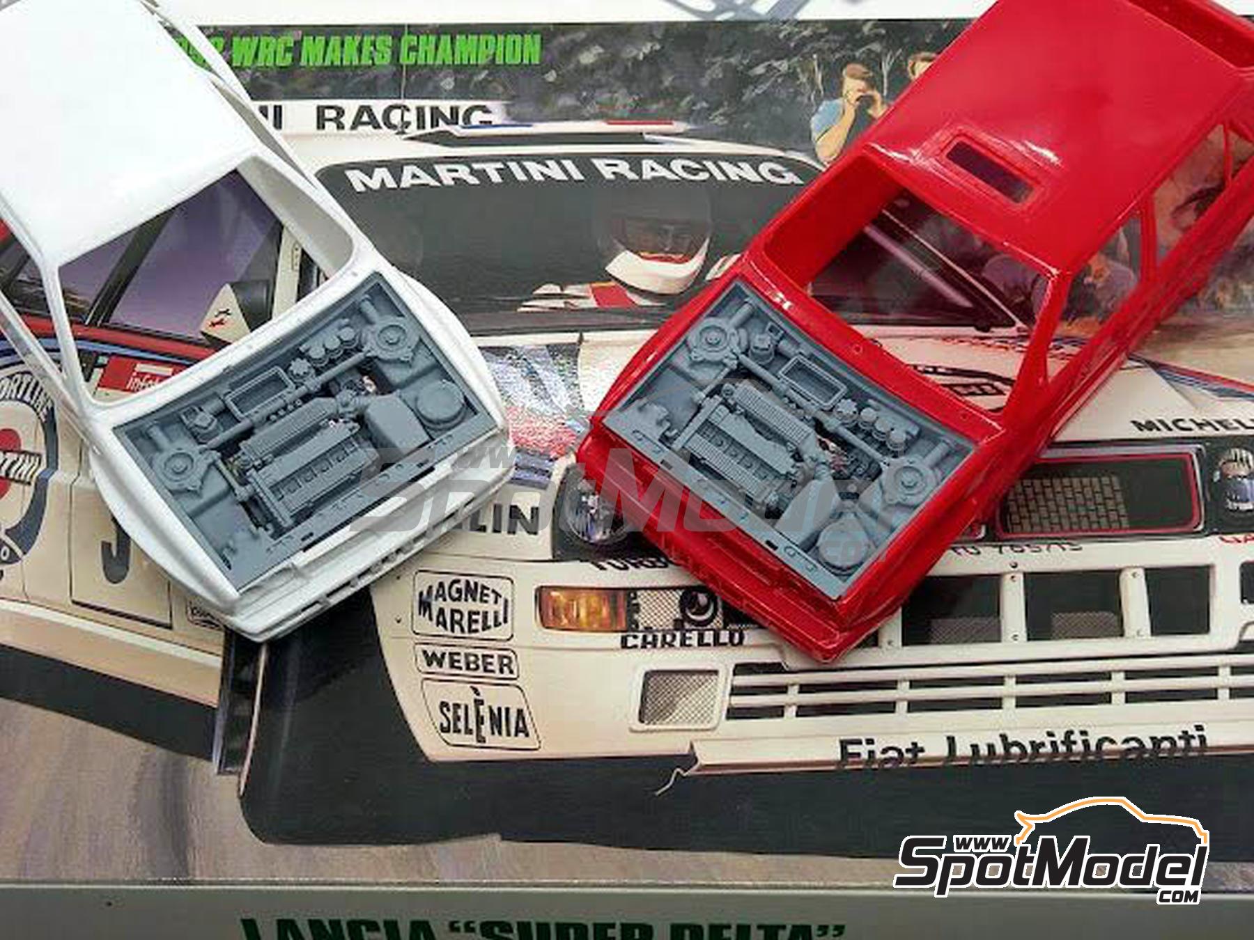 Image 6: Lancia Delta HF 16V | Engine in 1/24 scale manufactured by GPmodeling (ref.&nbsp;DELTA16V)