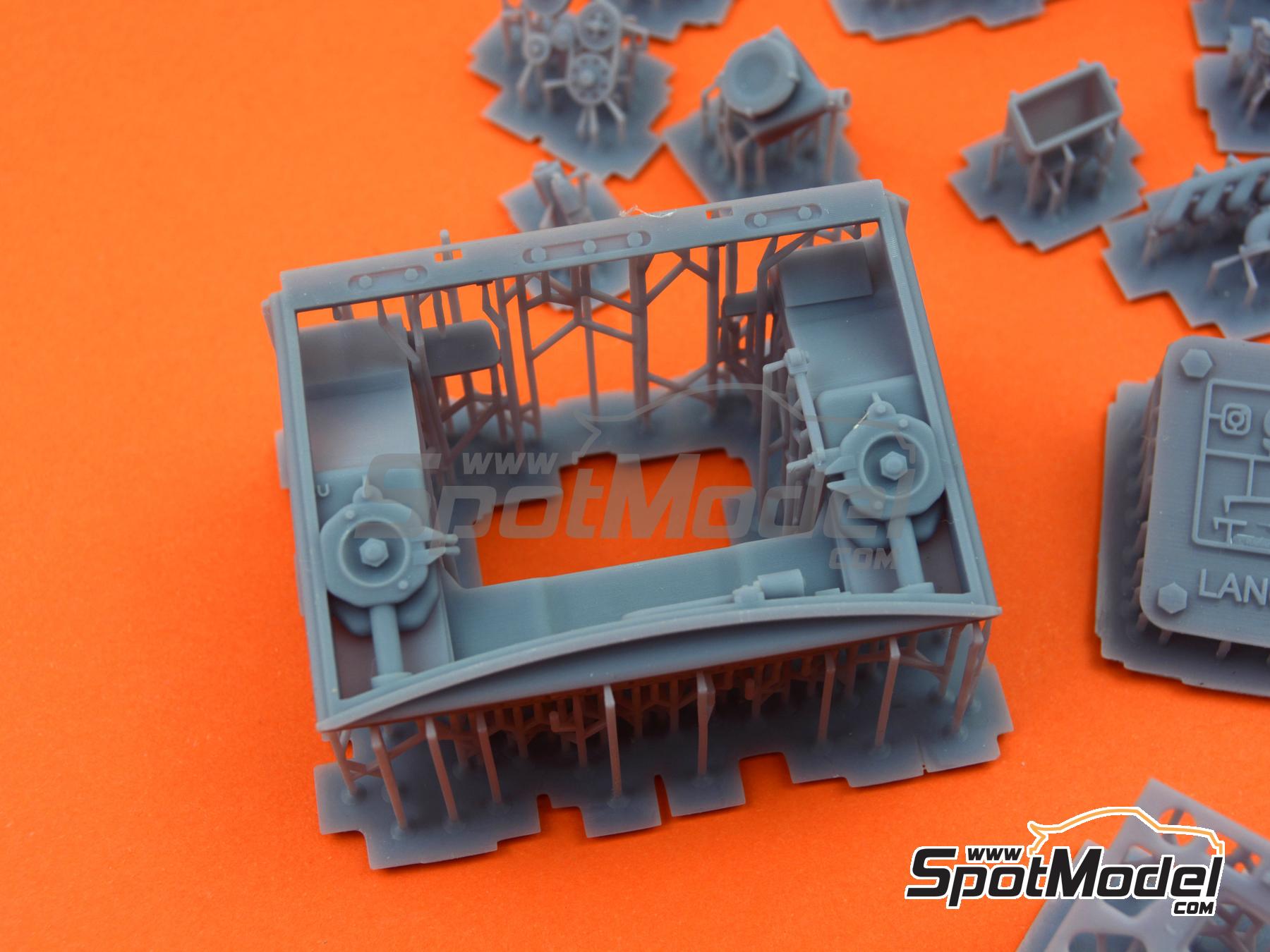 Image 24: Lancia Delta HF 16V | Engine in 1/24 scale manufactured by GPmodeling (ref.&nbsp;DELTA16V)