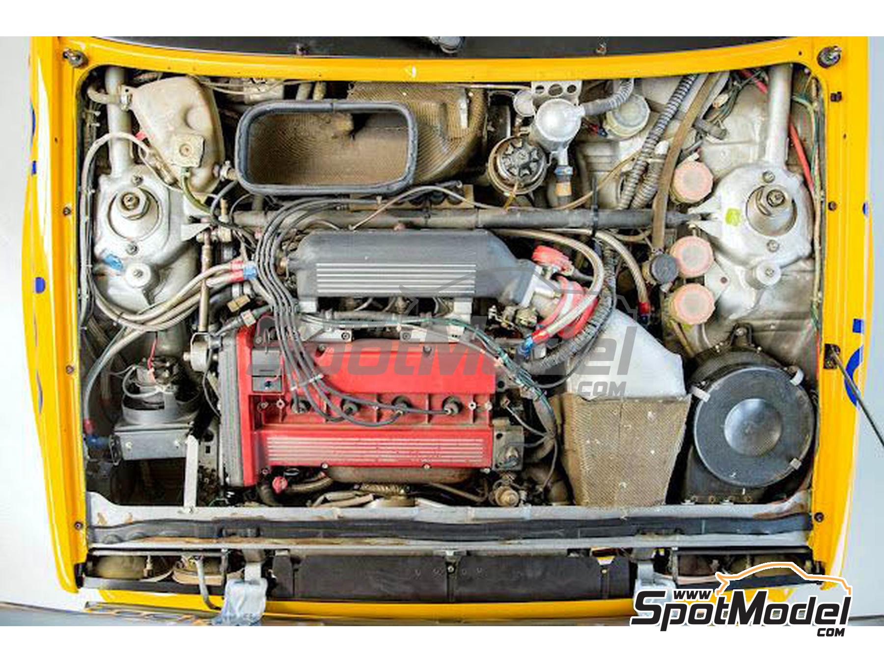 Image 3: Lancia Super Delta HF Integrale 16V Evo | Engine in 1/24 scale manufactured by GPmodeling (ref.&nbsp;DELTAEVO)