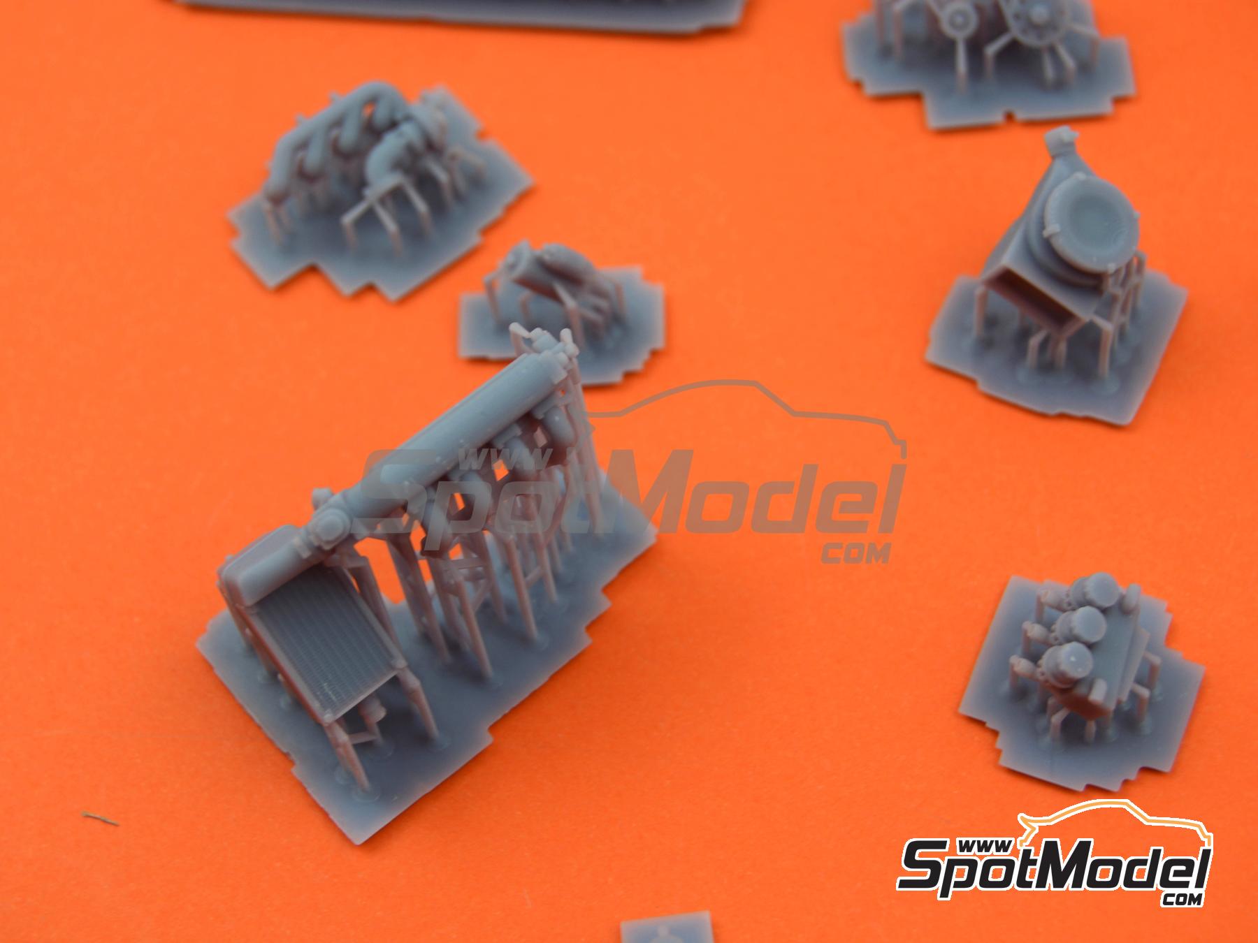 Image 17: Lancia Super Delta HF Integrale 16V Evo | Engine in 1/24 scale manufactured by GPmodeling (ref.&nbsp;DELTAEVO)