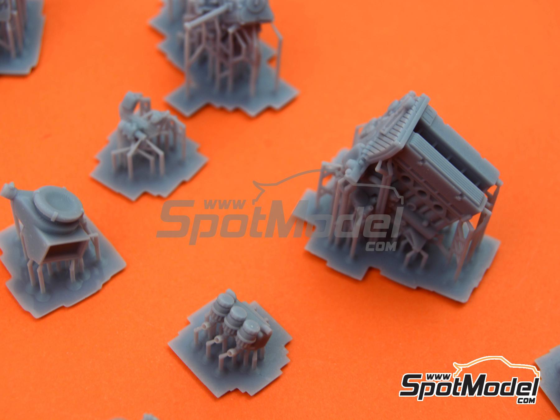 Image 22: Lancia Super Delta HF Integrale 16V Evo | Engine in 1/24 scale manufactured by GPmodeling (ref.&nbsp;DELTAEVO)