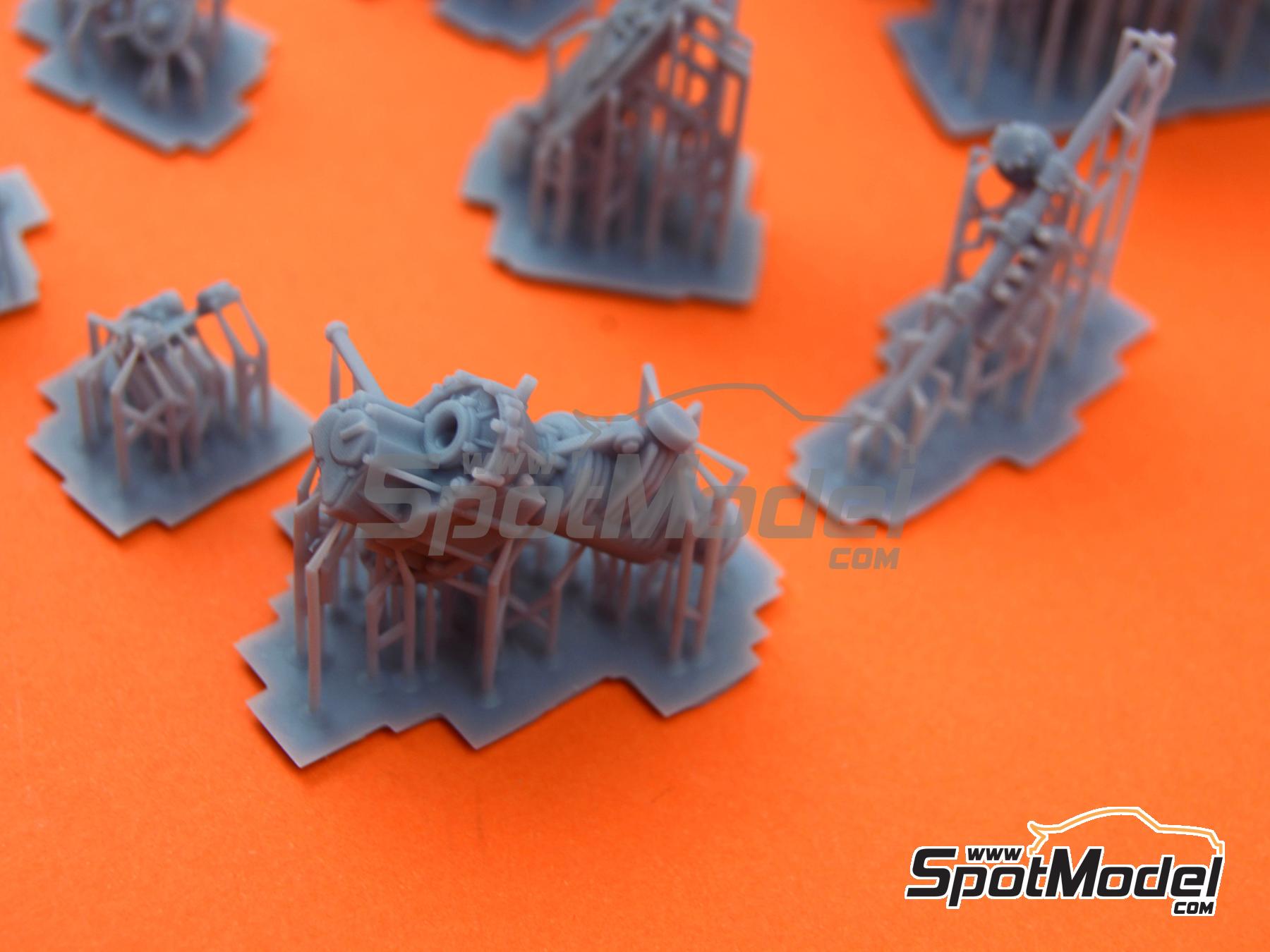 Image 26: Lancia Super Delta HF Integrale 16V Evo | Engine in 1/24 scale manufactured by GPmodeling (ref.&nbsp;DELTAEVO)