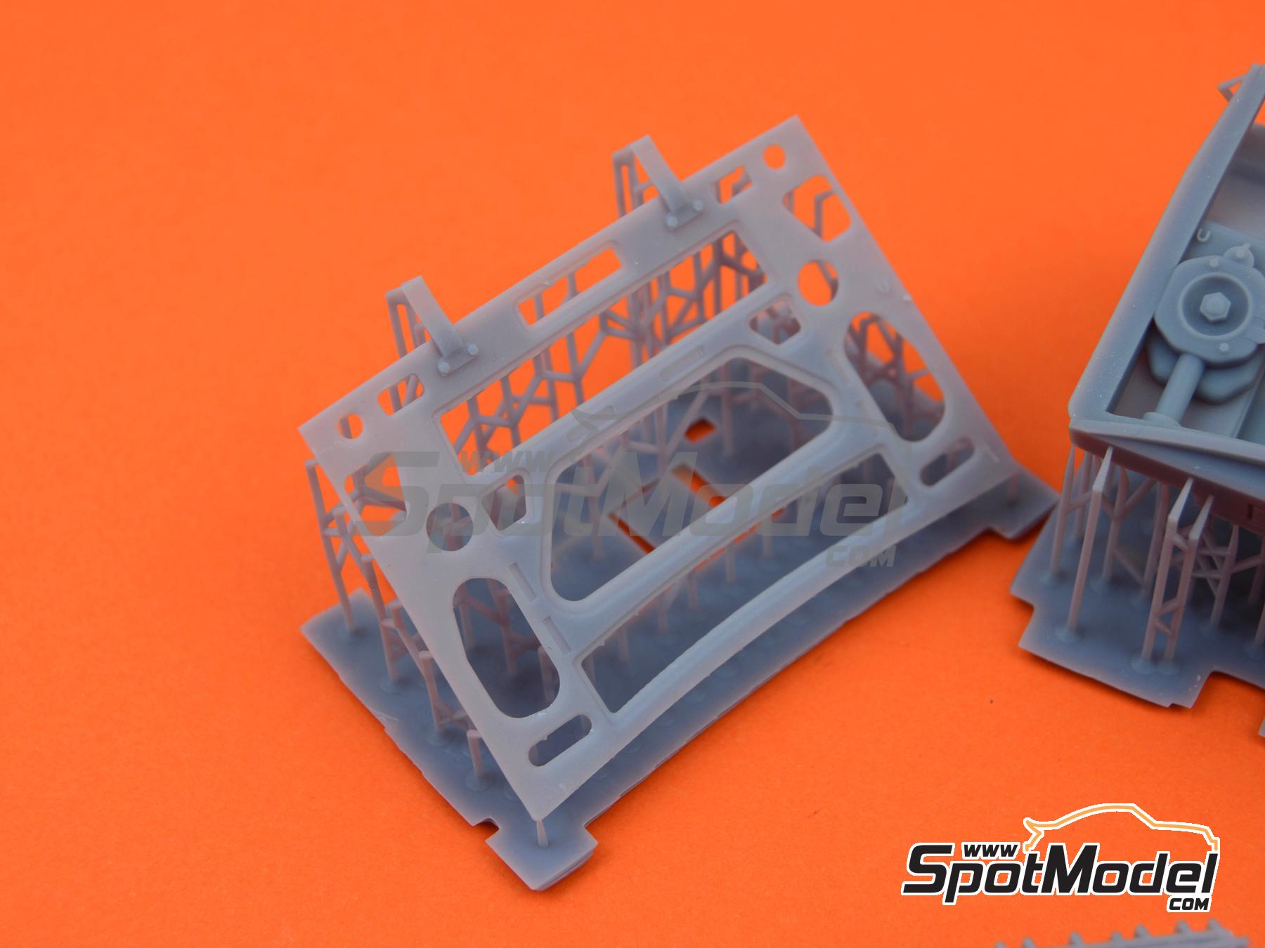 Image 29: Lancia Super Delta HF Integrale 16V Evo | Engine in 1/24 scale manufactured by GPmodeling (ref.&nbsp;DELTAEVO)