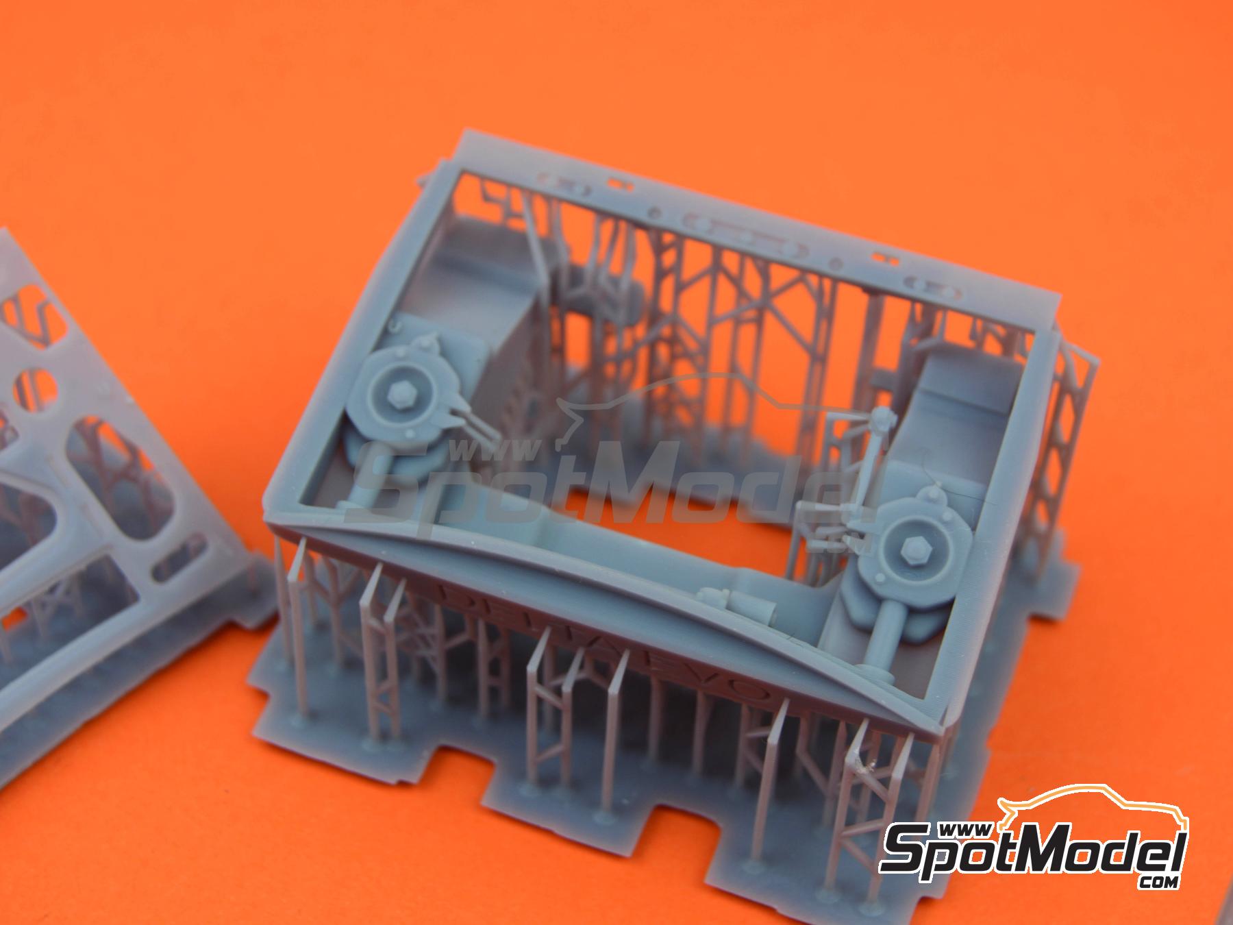 Image 30: Lancia Super Delta HF Integrale 16V Evo | Engine in 1/24 scale manufactured by GPmodeling (ref.&nbsp;DELTAEVO)