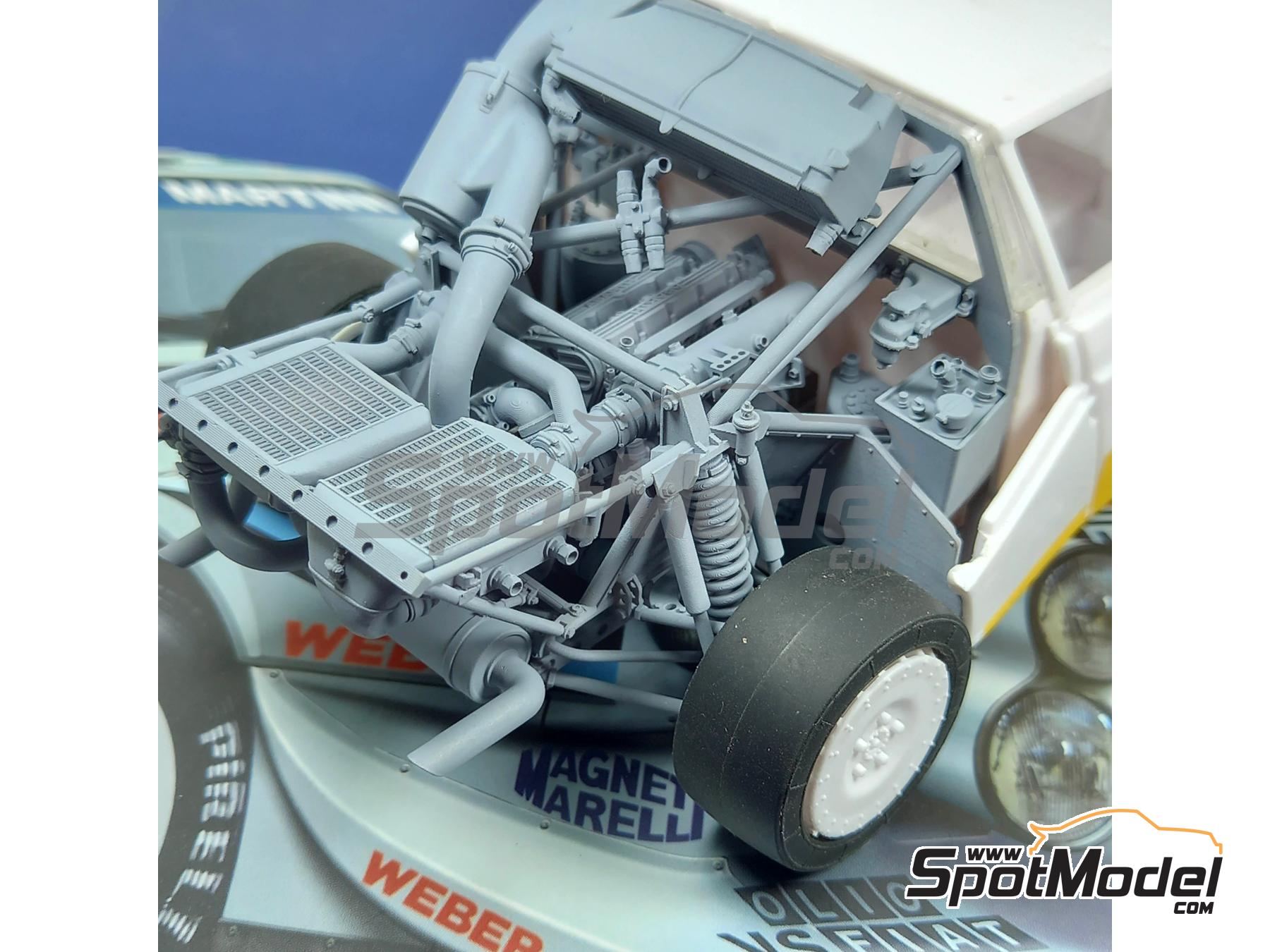 Image 2: Lancia Delta S4 Grupo B | Motor en escala&nbsp;1/24 fabricado por GPmodeling (ref.&nbsp;GP-S426)