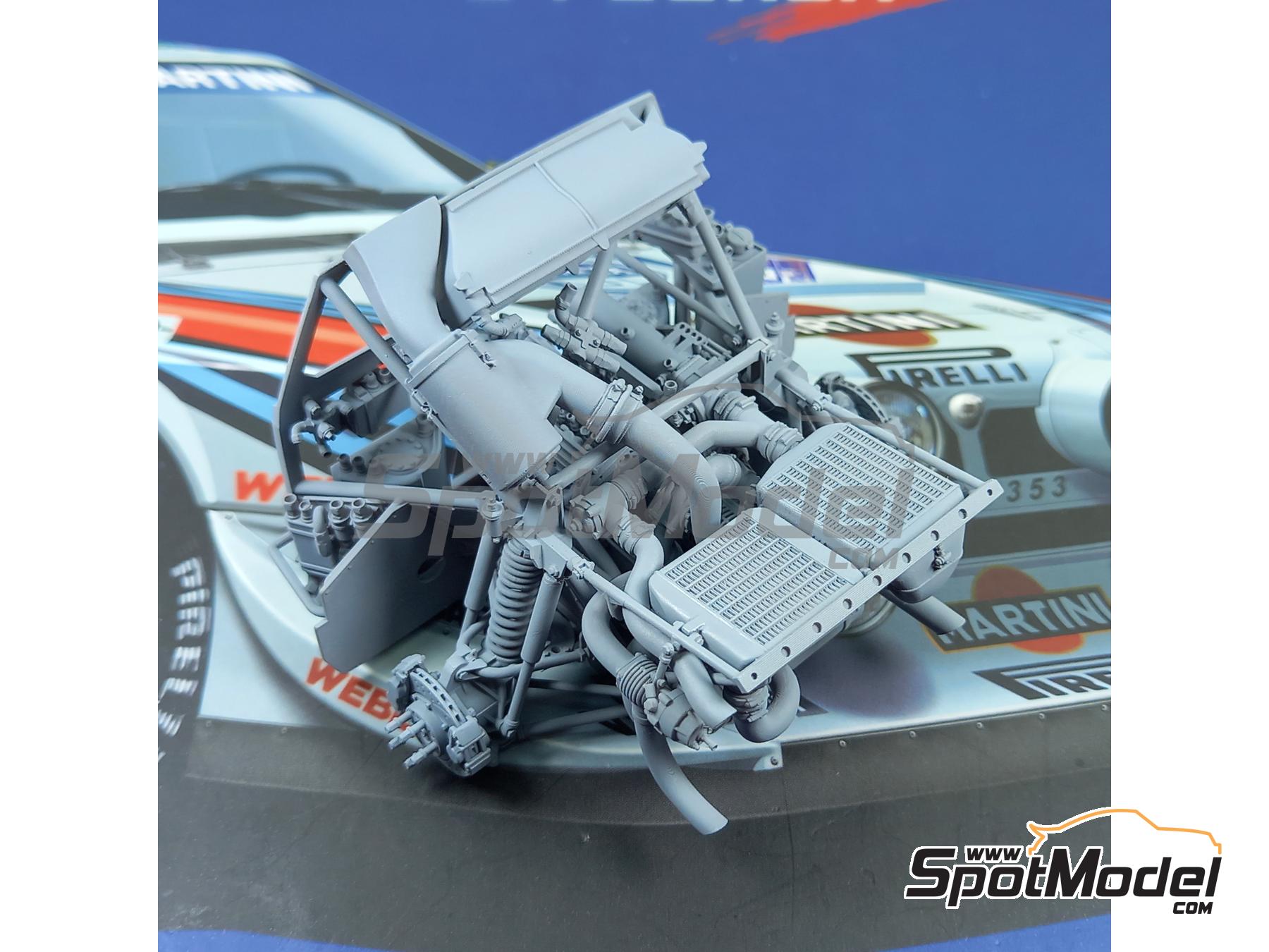 Image 3: Lancia Delta S4 Grupo B | Motor en escala&nbsp;1/24 fabricado por GPmodeling (ref.&nbsp;GP-S426)