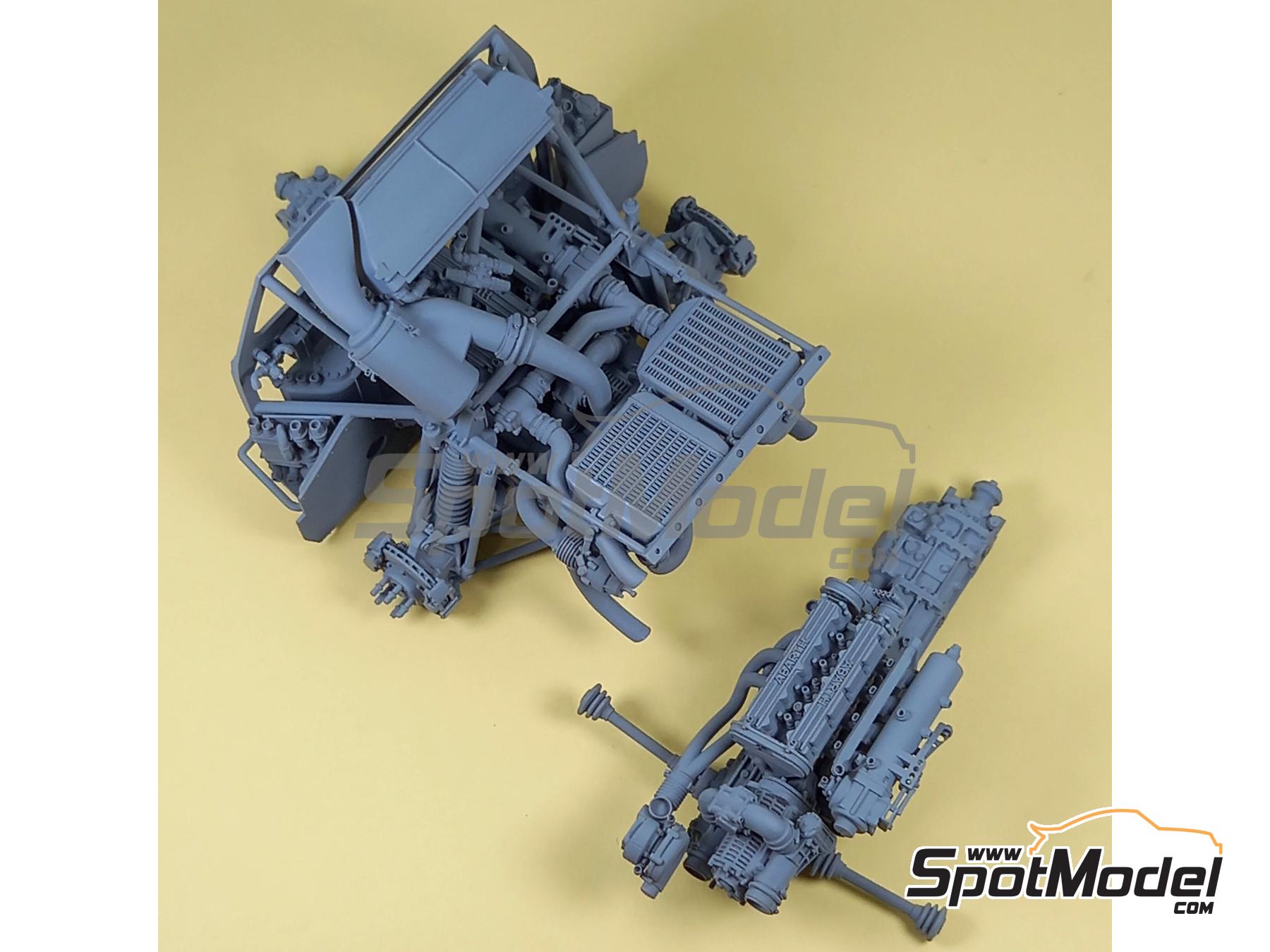 Image 6: Lancia Delta S4 Grupo B | Motor en escala&nbsp;1/24 fabricado por GPmodeling (ref.&nbsp;GP-S426)