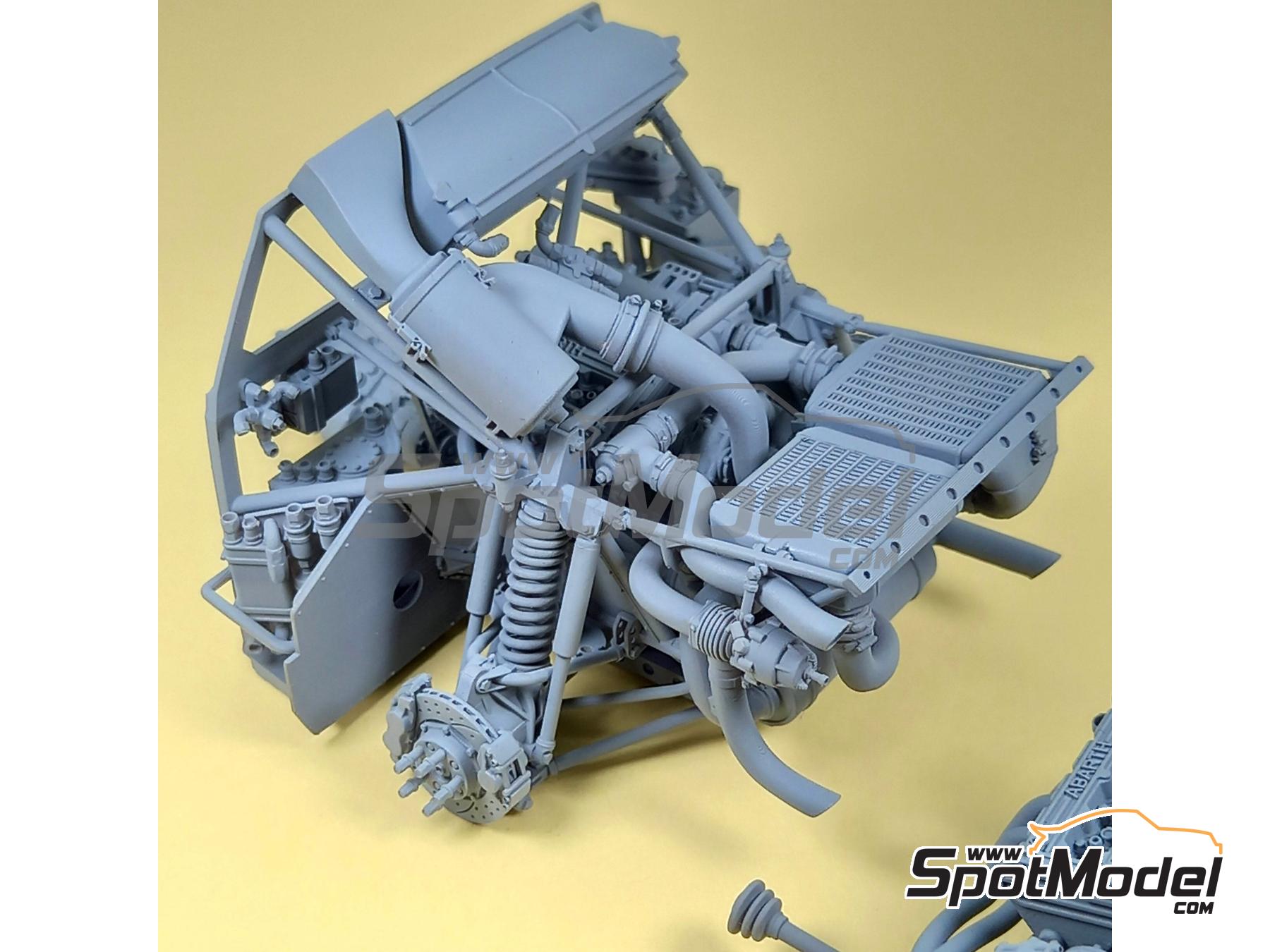 Image 7: Lancia Delta S4 Grupo B | Motor en escala&nbsp;1/24 fabricado por GPmodeling (ref.&nbsp;GP-S426)
