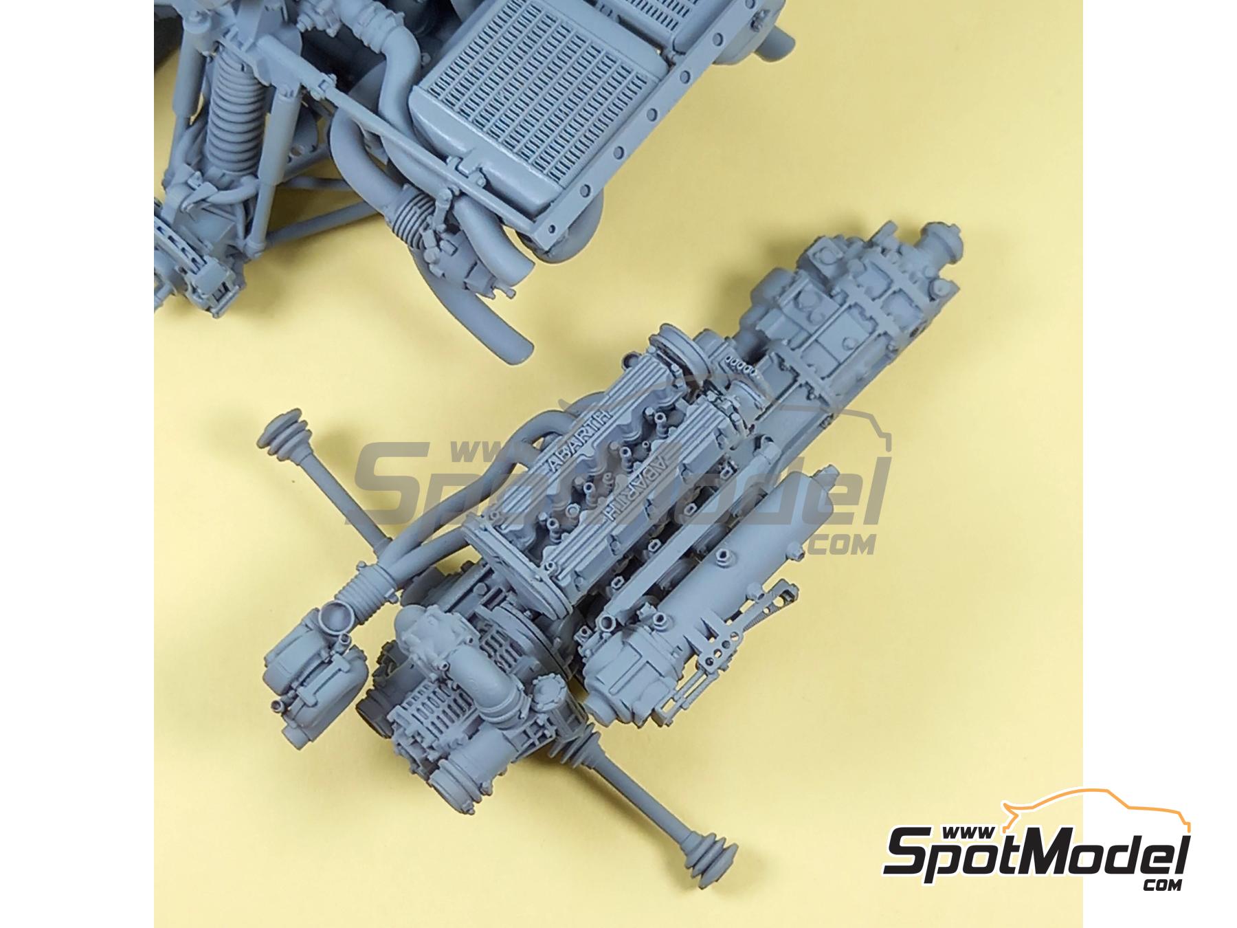 Image 8: Lancia Delta S4 Grupo B | Motor en escala&nbsp;1/24 fabricado por GPmodeling (ref.&nbsp;GP-S426)