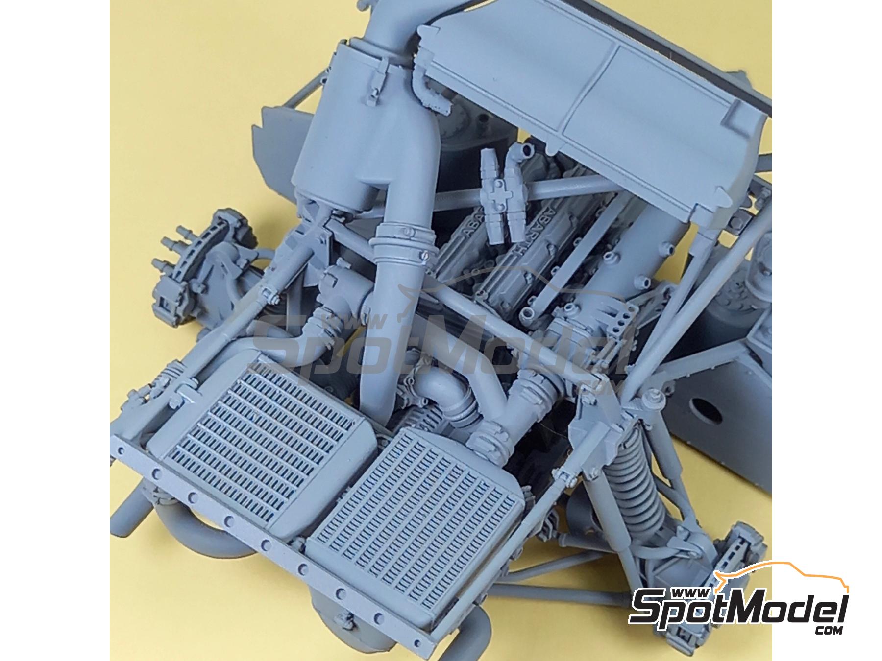 Image 9: Lancia Delta S4 Grupo B | Motor en escala&nbsp;1/24 fabricado por GPmodeling (ref.&nbsp;GP-S426)