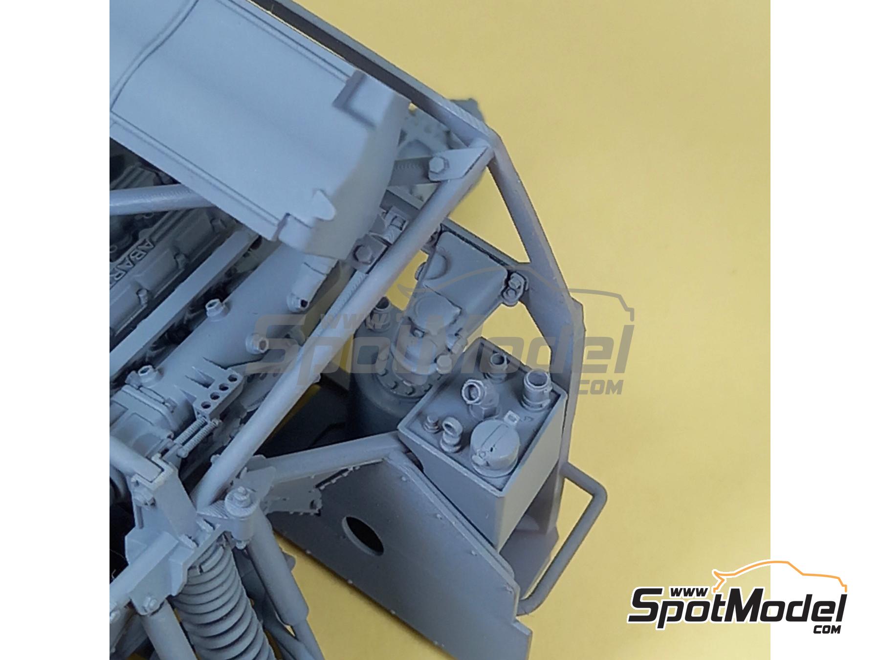 Image 11: Lancia Delta S4 Grupo B | Motor en escala&nbsp;1/24 fabricado por GPmodeling (ref.&nbsp;GP-S426)