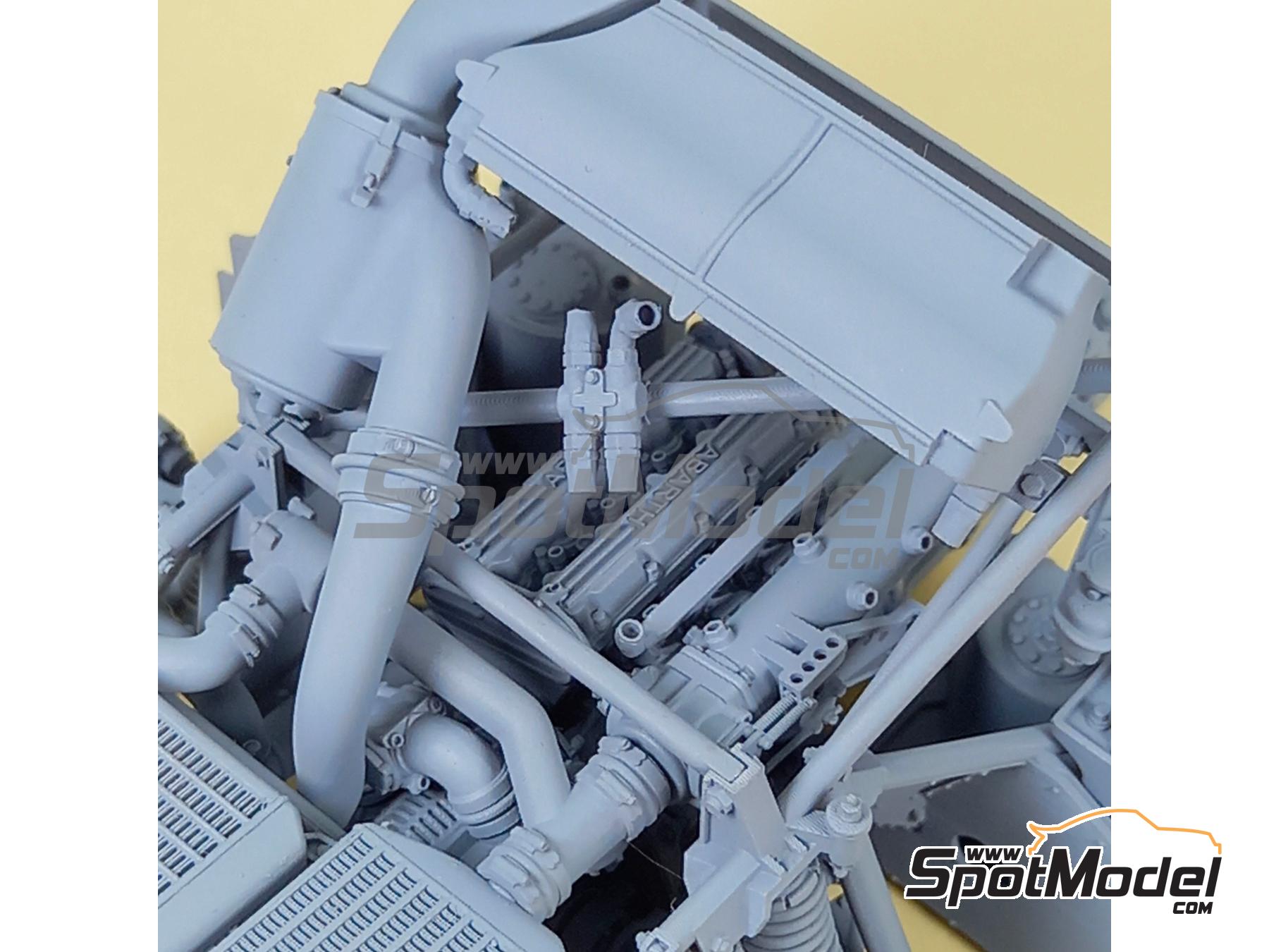 Image 12: Lancia Delta S4 Grupo B | Motor en escala&nbsp;1/24 fabricado por GPmodeling (ref.&nbsp;GP-S426)