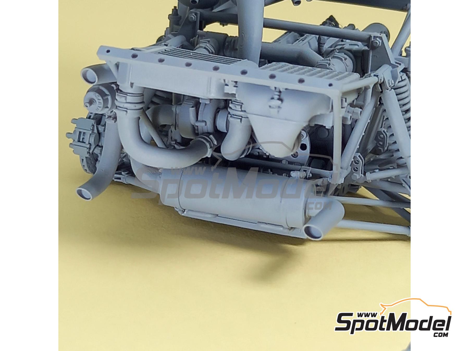 Image 13: Lancia Delta S4 Grupo B | Motor en escala&nbsp;1/24 fabricado por GPmodeling (ref.&nbsp;GP-S426)