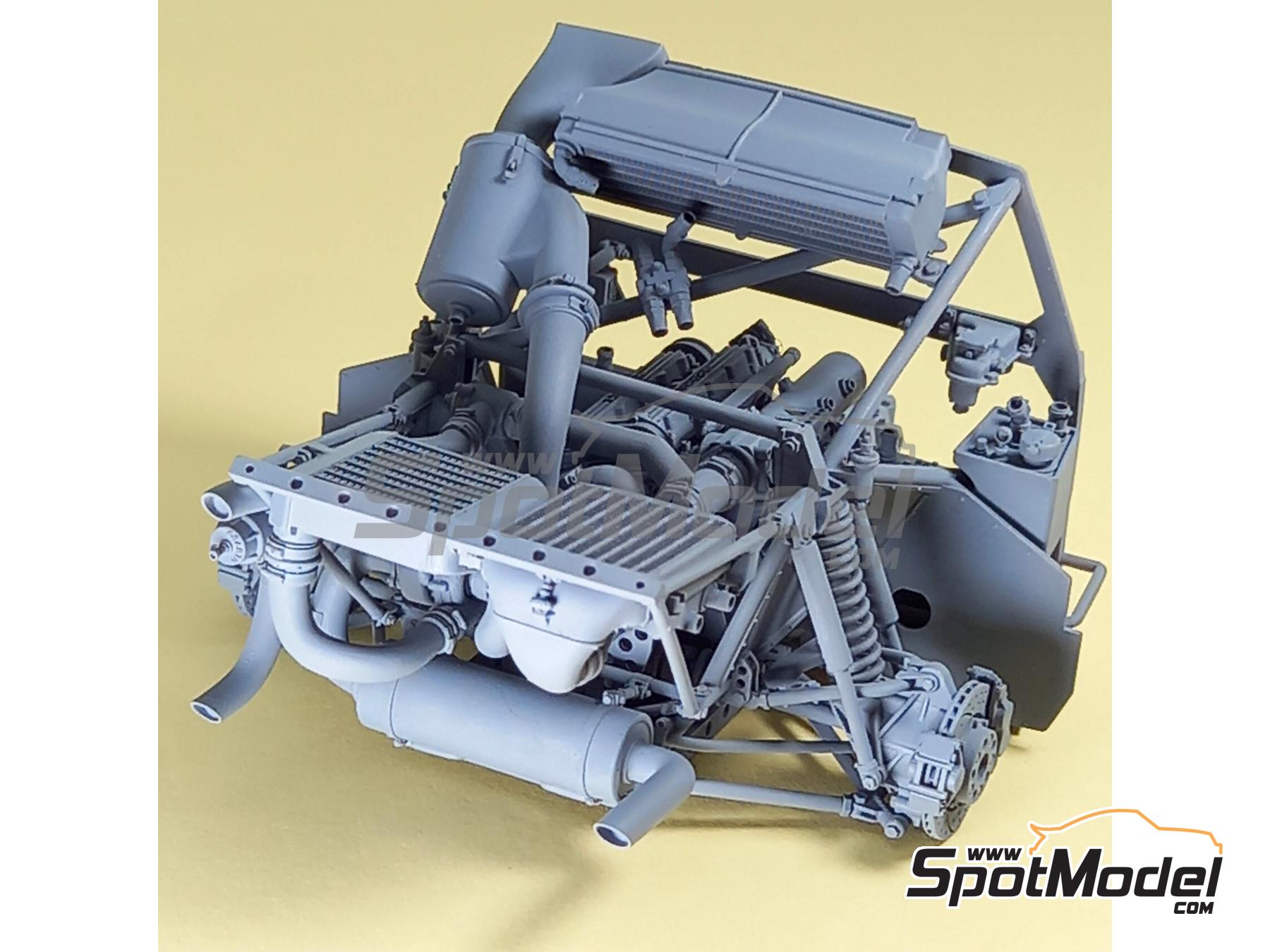 Image 14: Lancia Delta S4 Grupo B | Motor en escala&nbsp;1/24 fabricado por GPmodeling (ref.&nbsp;GP-S426)