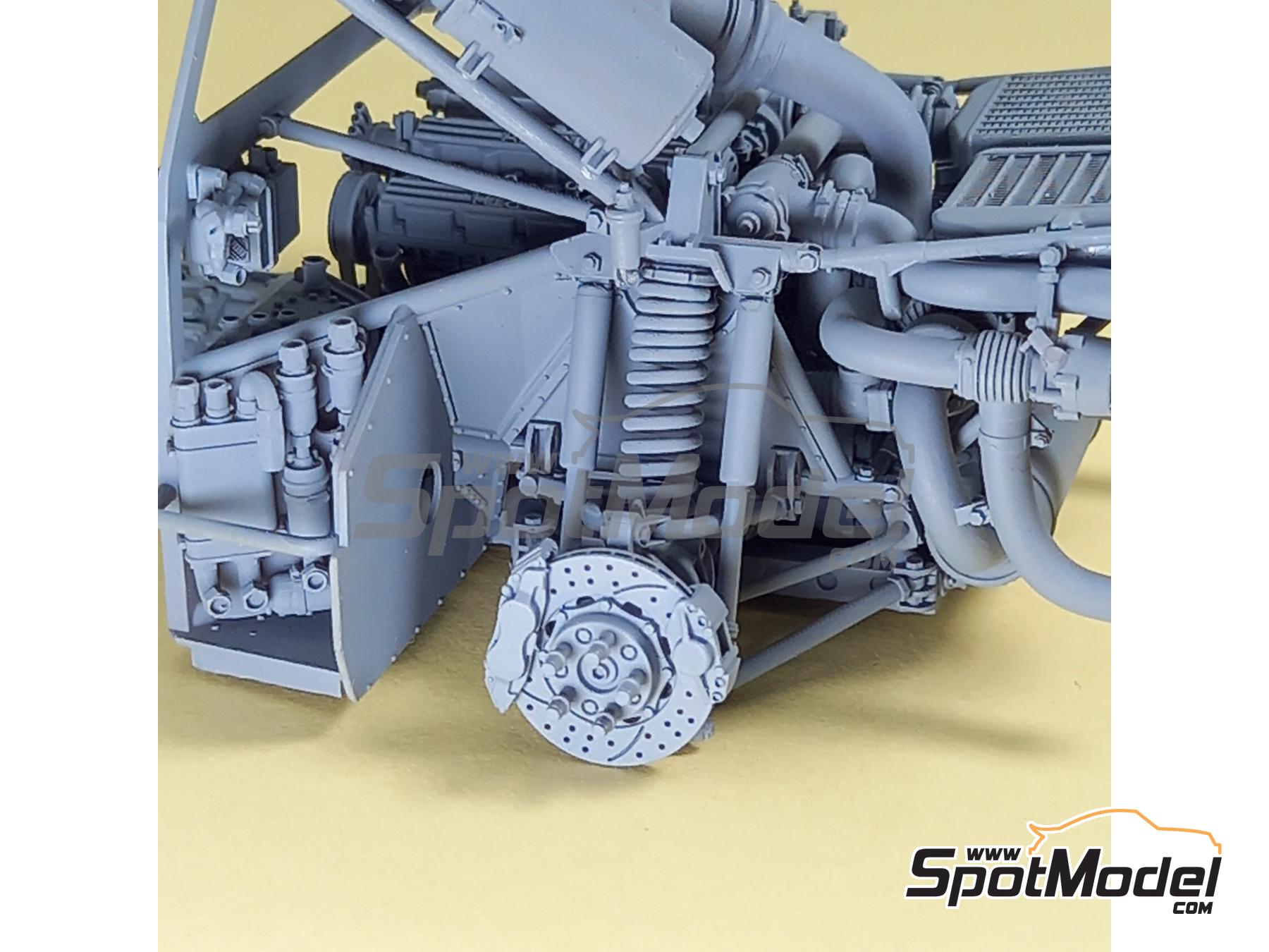 Image 16: Lancia Delta S4 Grupo B | Motor en escala&nbsp;1/24 fabricado por GPmodeling (ref.&nbsp;GP-S426)