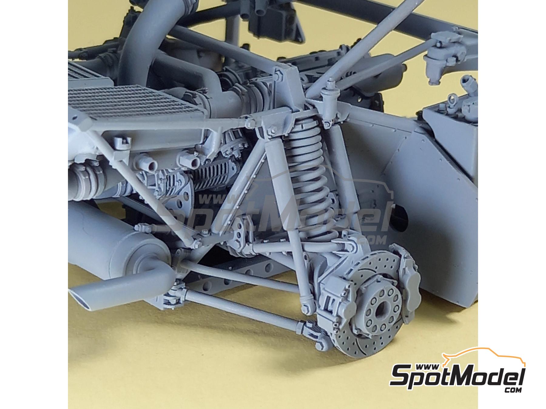 Image 17: Lancia Delta S4 Grupo B | Motor en escala&nbsp;1/24 fabricado por GPmodeling (ref.&nbsp;GP-S426)