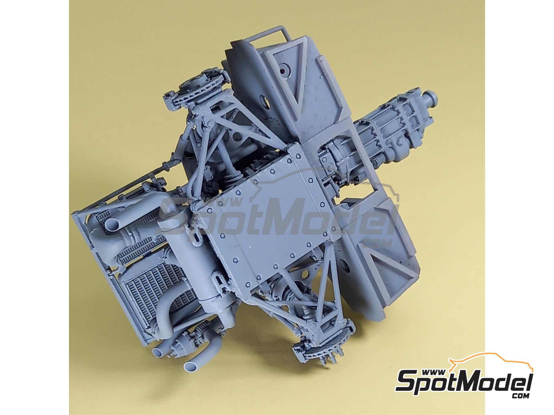 Image 18: Lancia Delta S4 Grupo B | Motor en escala&nbsp;1/24 fabricado por GPmodeling (ref.&nbsp;GP-S426)