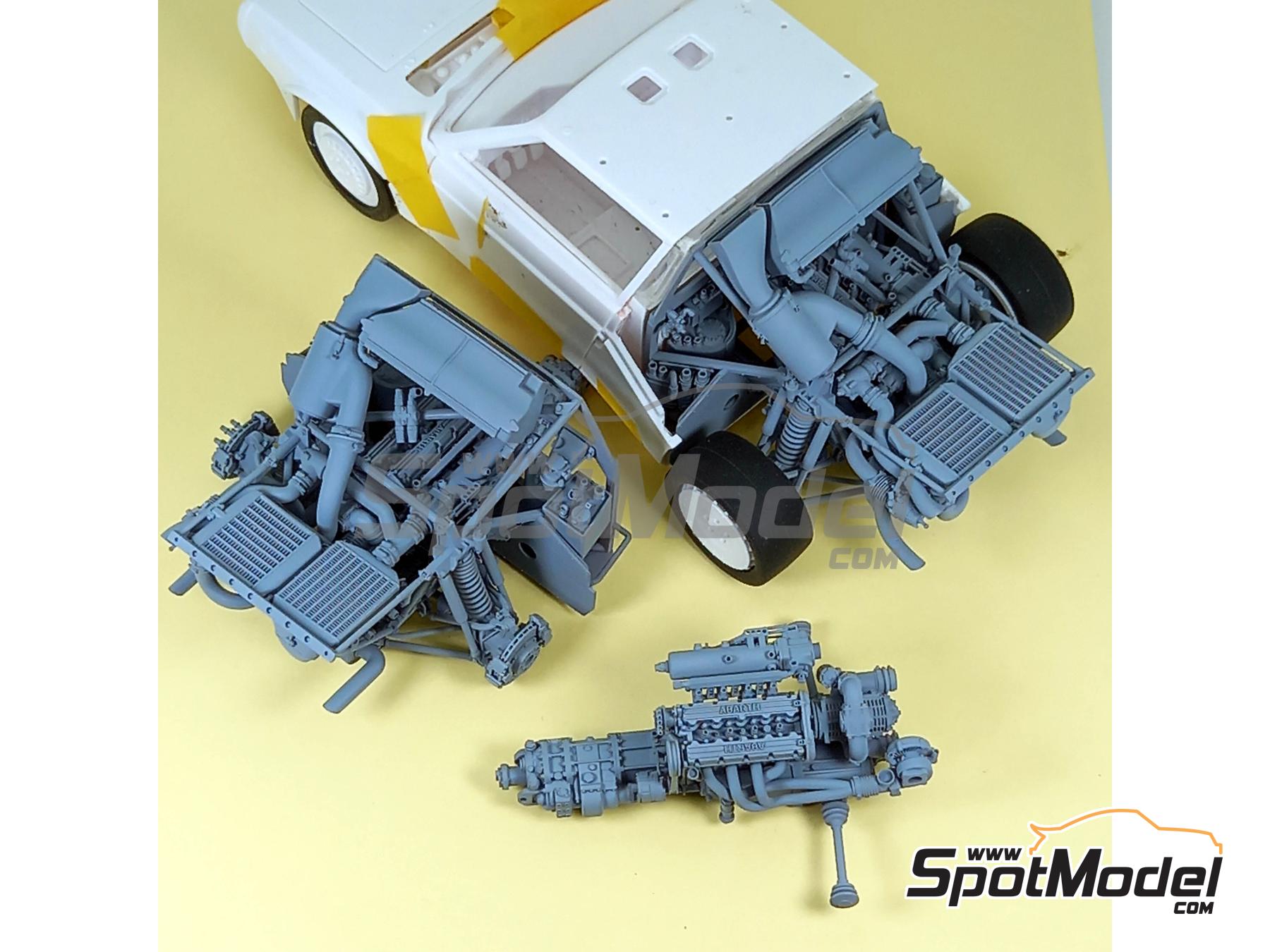 Image 20: Lancia Delta S4 Grupo B | Motor en escala&nbsp;1/24 fabricado por GPmodeling (ref.&nbsp;GP-S426)