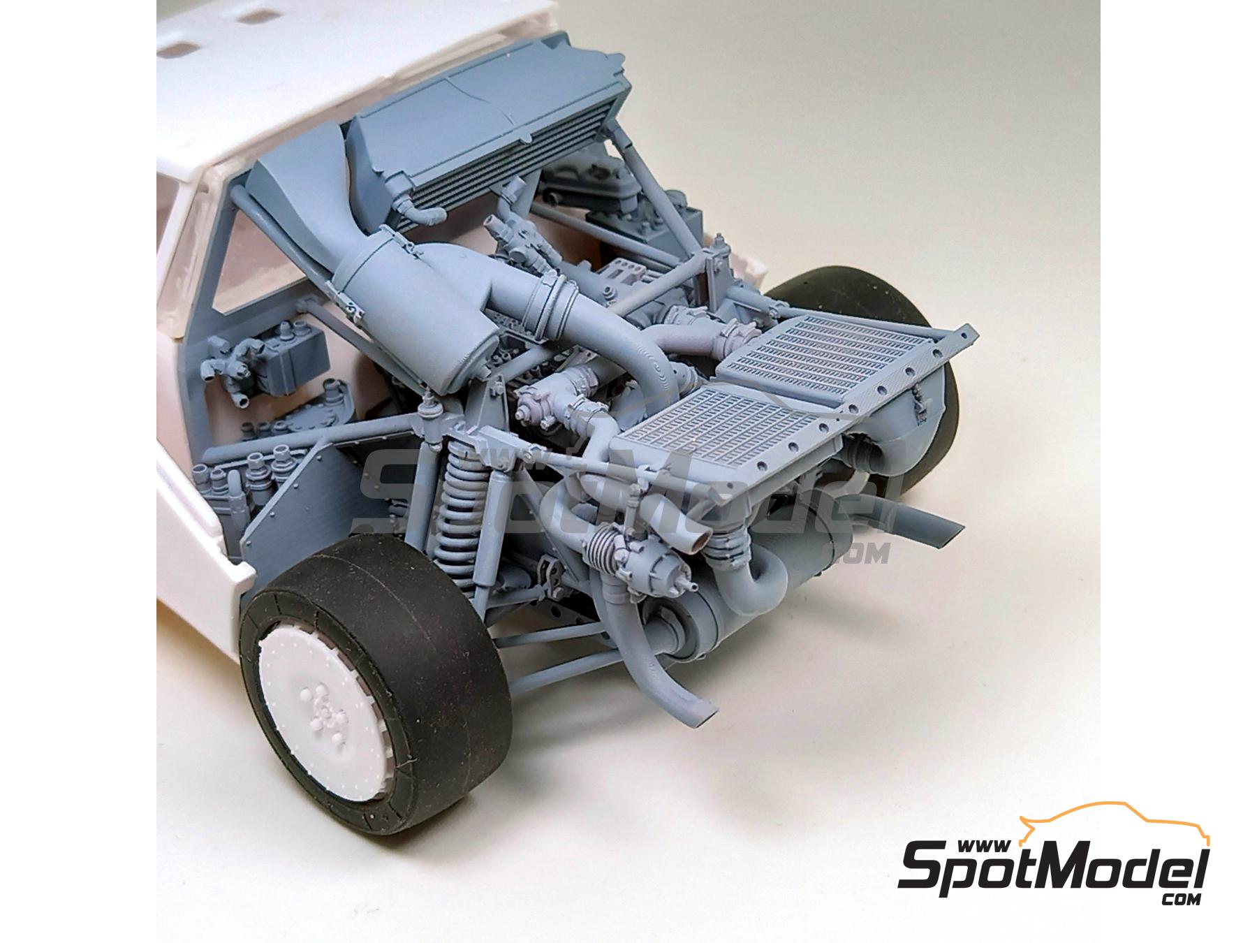 Image 24: Lancia Delta S4 Grupo B | Motor en escala&nbsp;1/24 fabricado por GPmodeling (ref.&nbsp;GP-S426)
