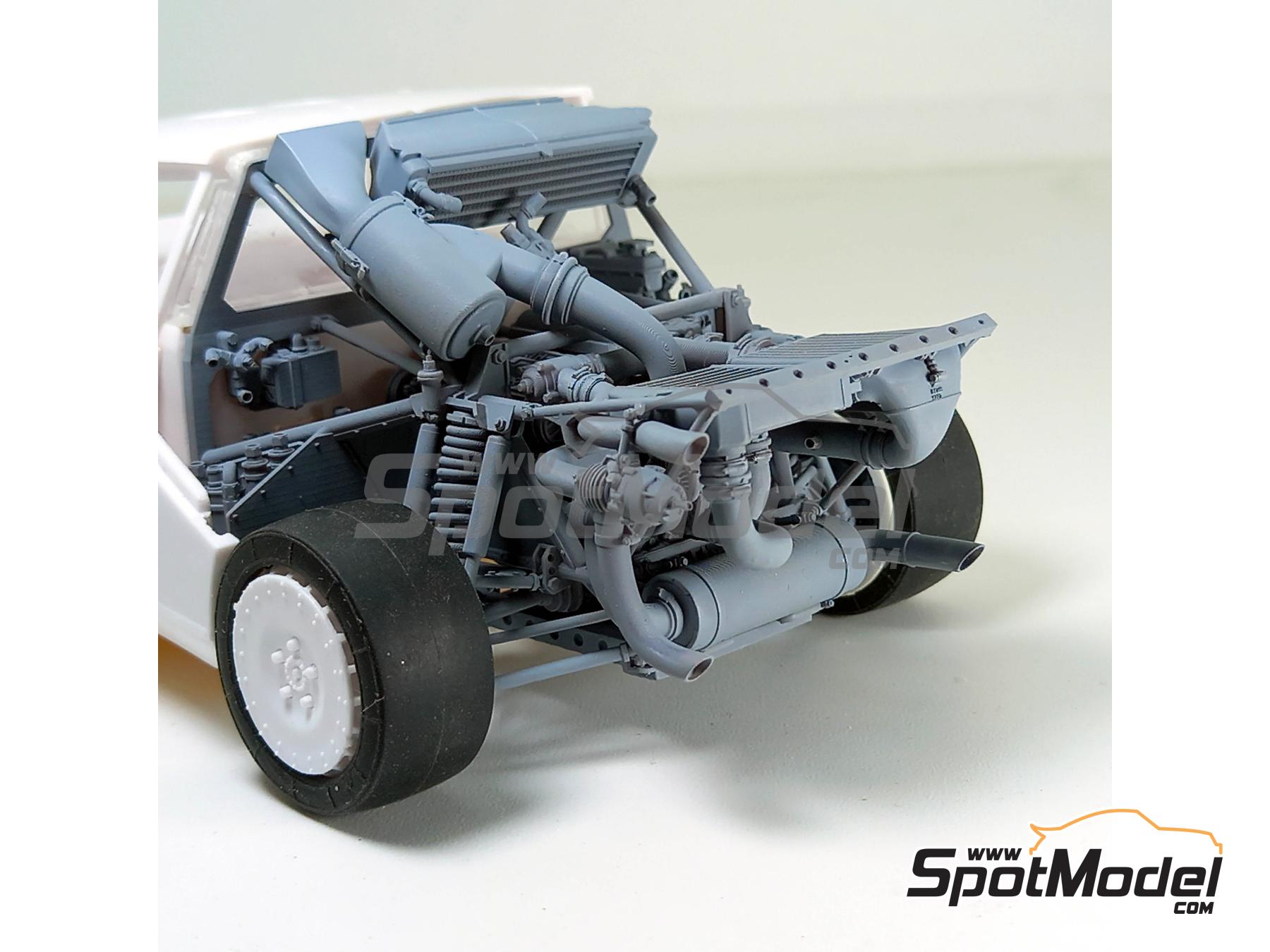 Image 25: Lancia Delta S4 Grupo B | Motor en escala&nbsp;1/24 fabricado por GPmodeling (ref.&nbsp;GP-S426)