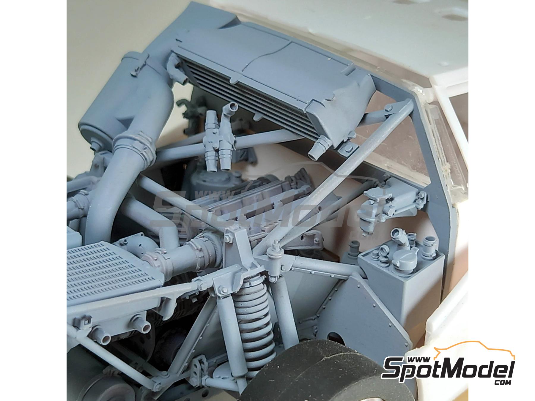 Image 26: Lancia Delta S4 Grupo B | Motor en escala&nbsp;1/24 fabricado por GPmodeling (ref.&nbsp;GP-S426)